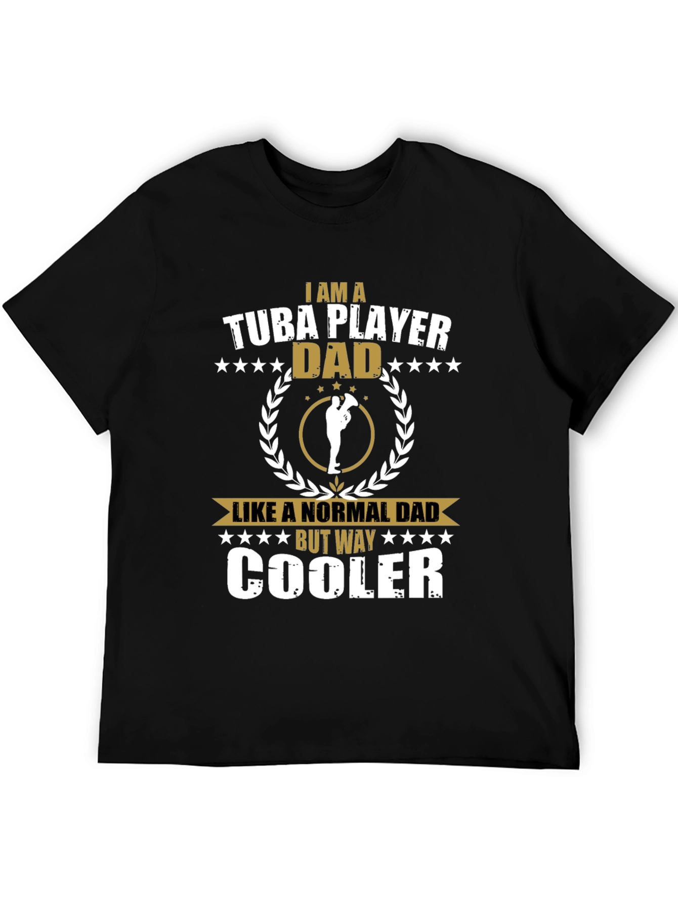 Tuba Player Dad T-Shirt - Cool Dad Gift