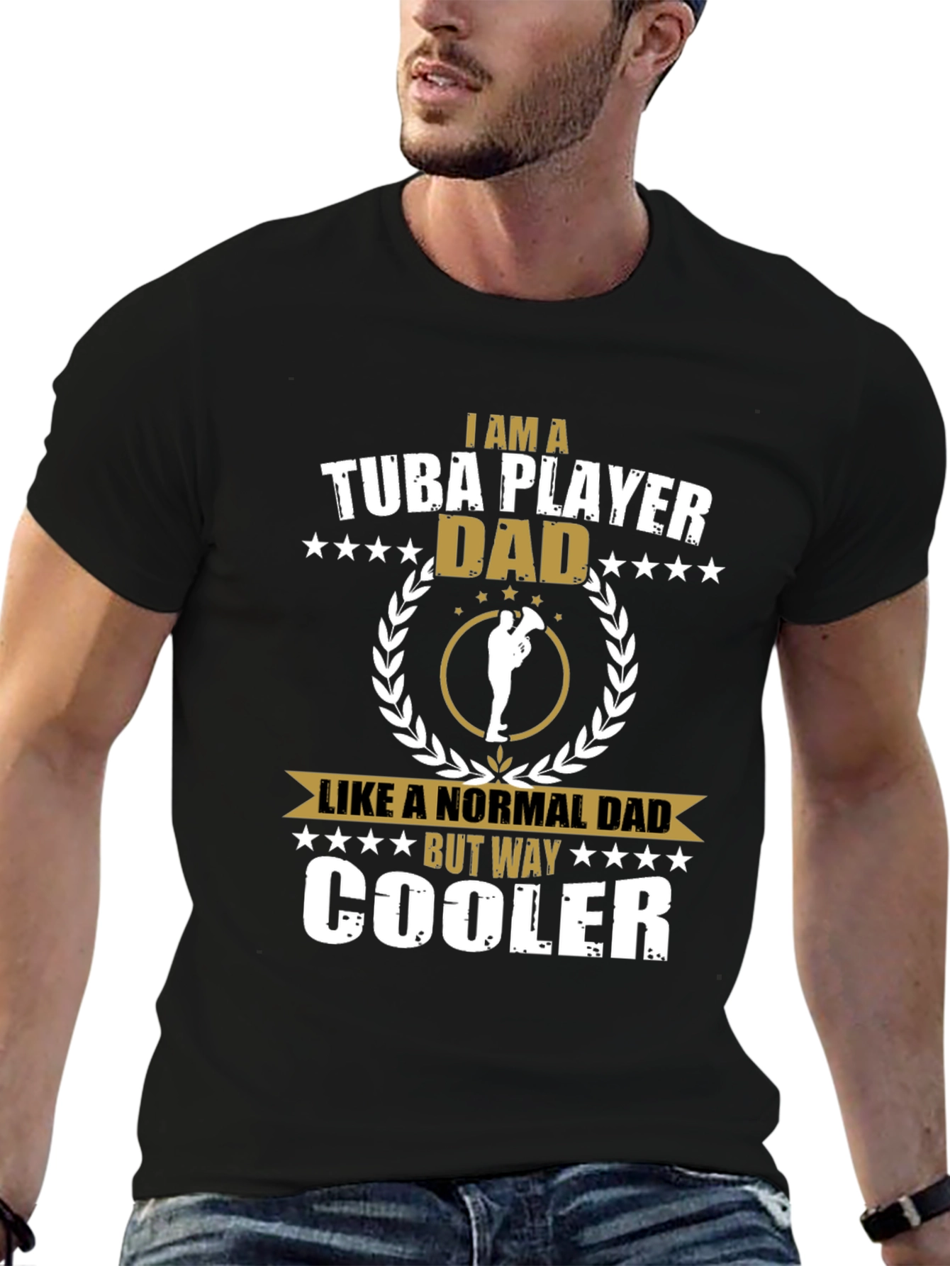 Tuba Player Dad T-Shirt - Cool Dad Gift