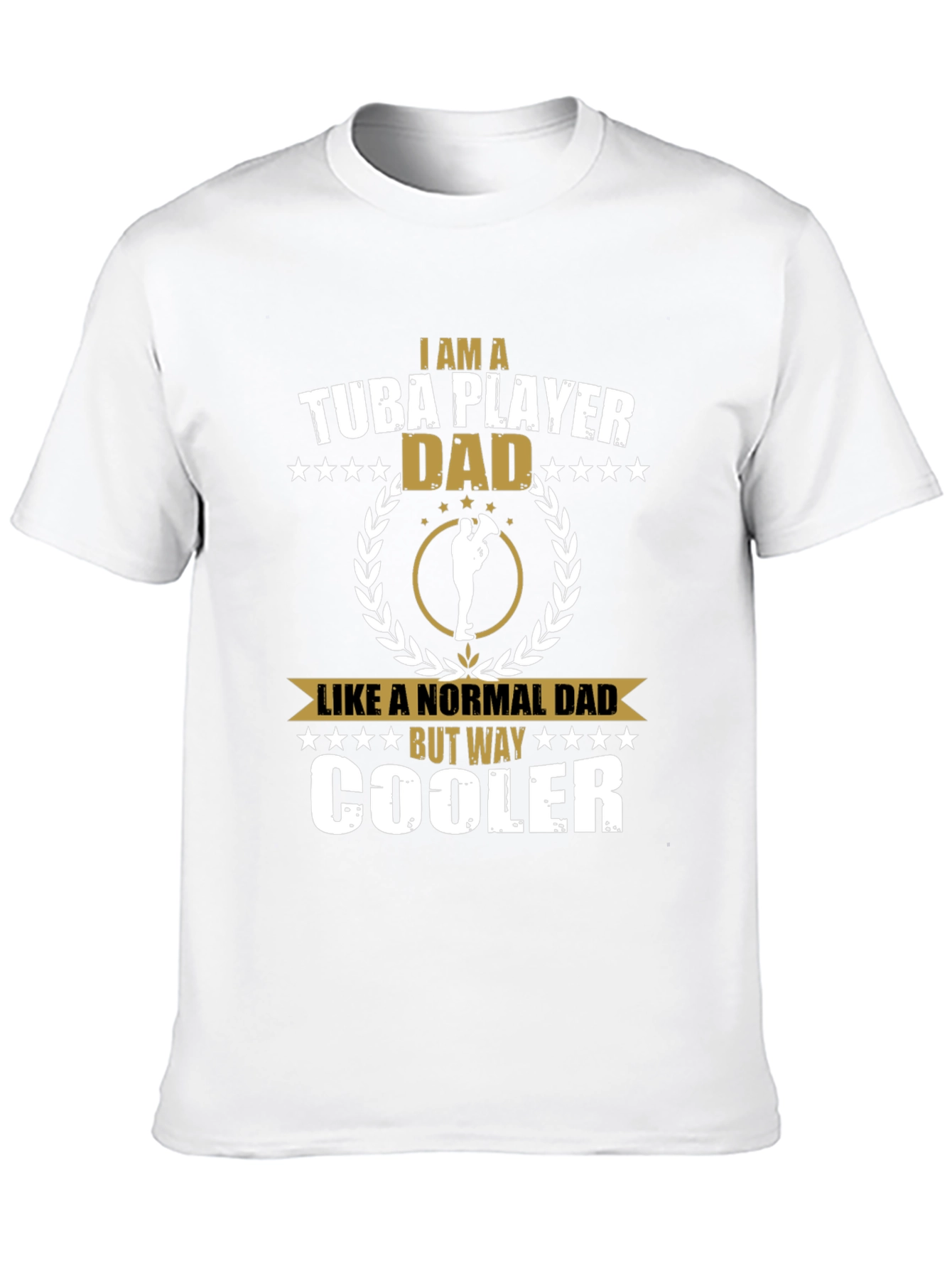 Tuba Player Dad T-Shirt - Cool Dad Gift
