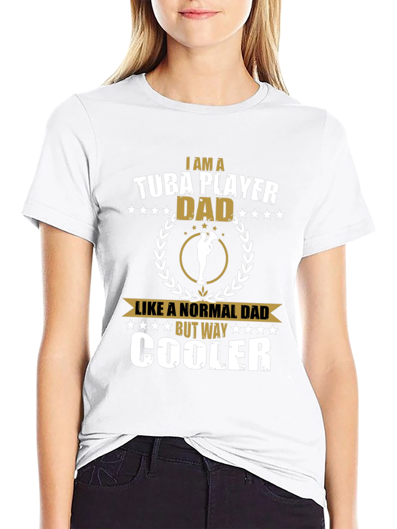 Tuba Player Dad T-Shirt - Cool Dad Gift