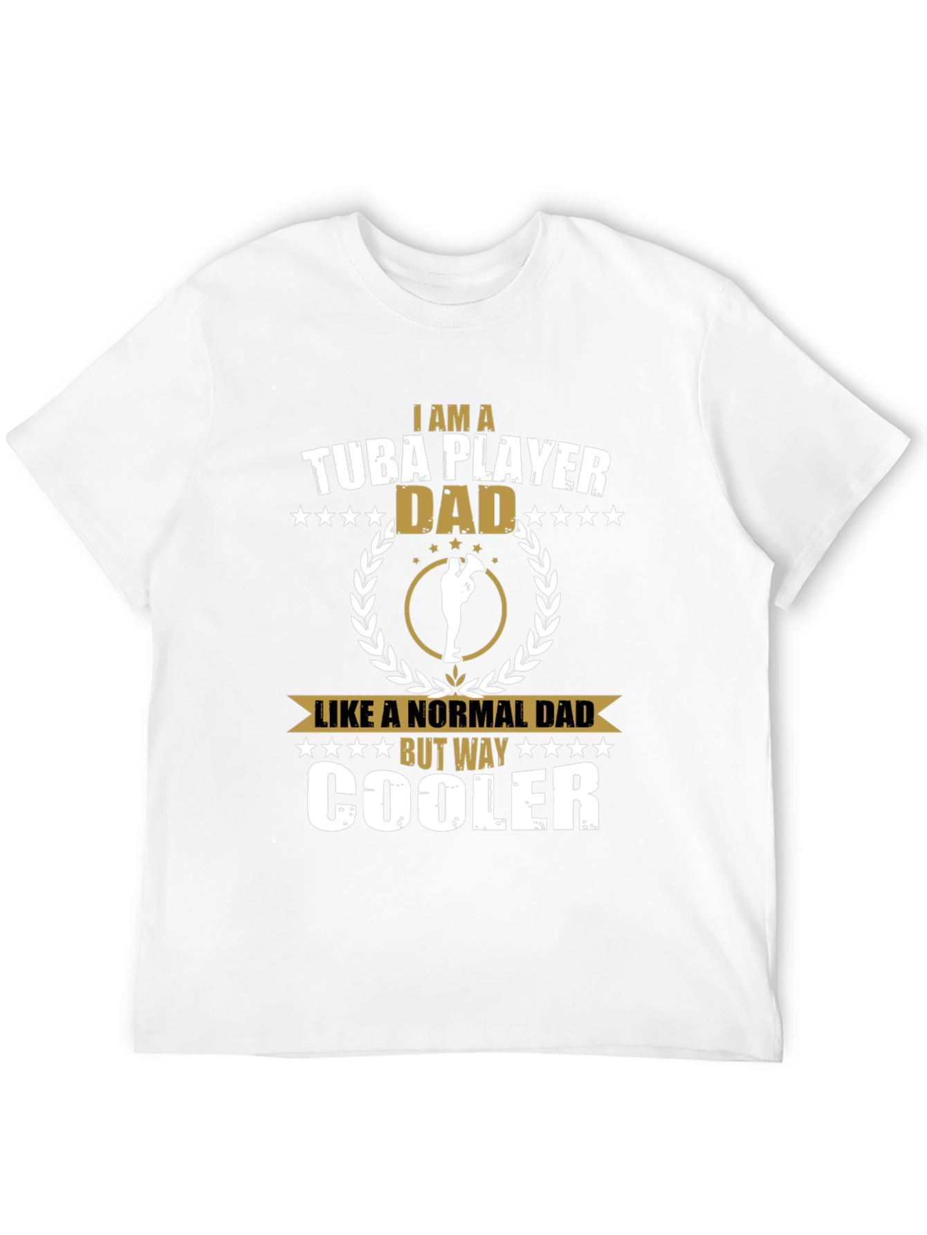 Tuba Player Dad T-Shirt - Cool Dad Gift