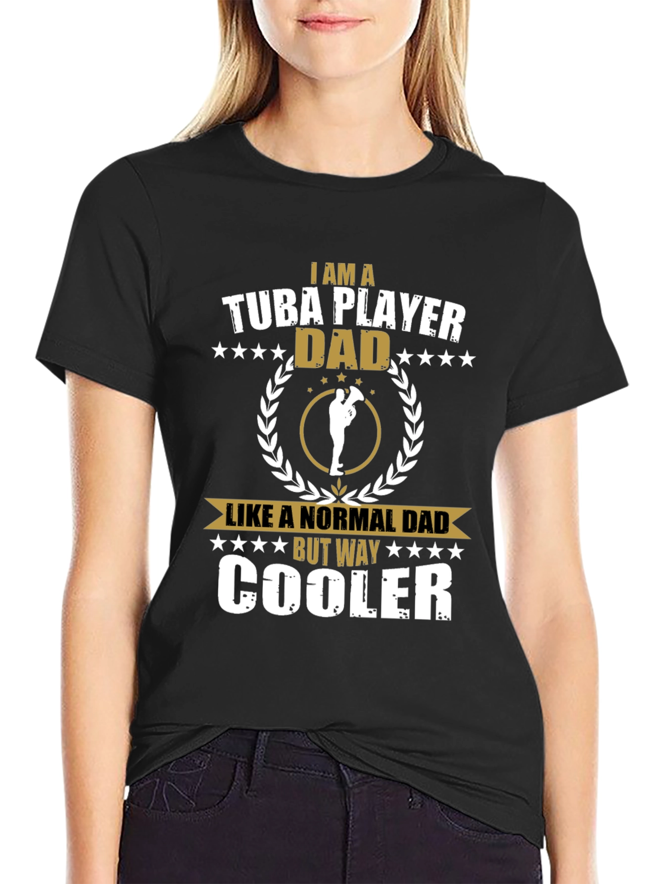Tuba Player Dad T-Shirt - Cool Dad Gift