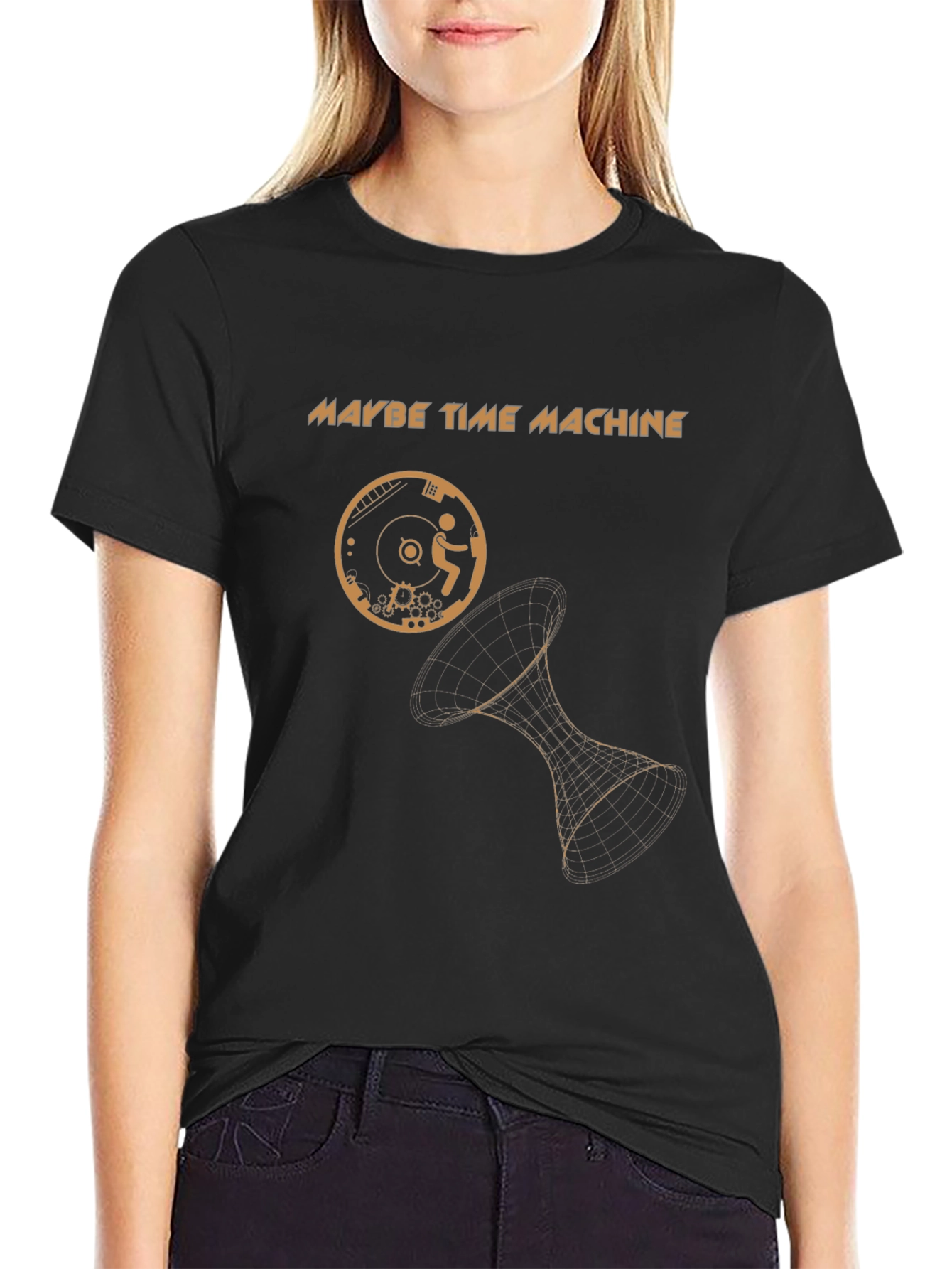 Maybe Time Machine Graphic T-Shirt