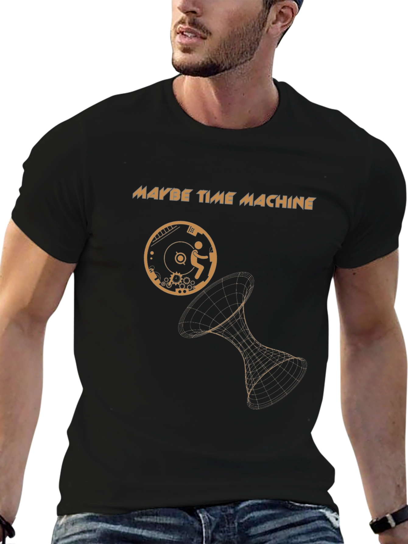 Maybe Time Machine Graphic T-Shirt