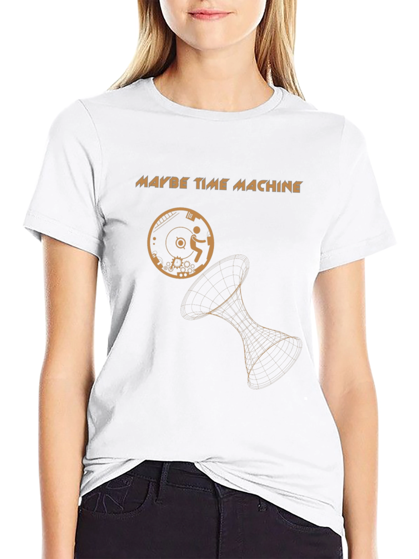 Maybe Time Machine Graphic T-Shirt
