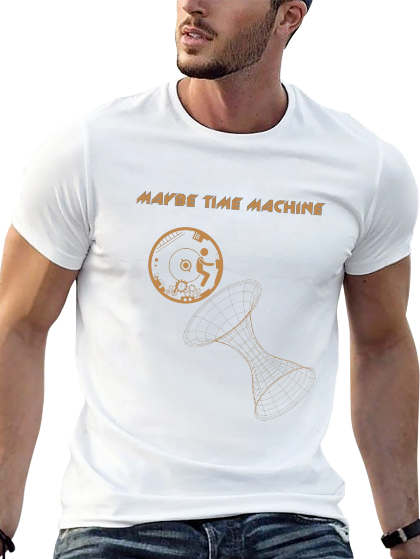Maybe Time Machine Graphic T-Shirt