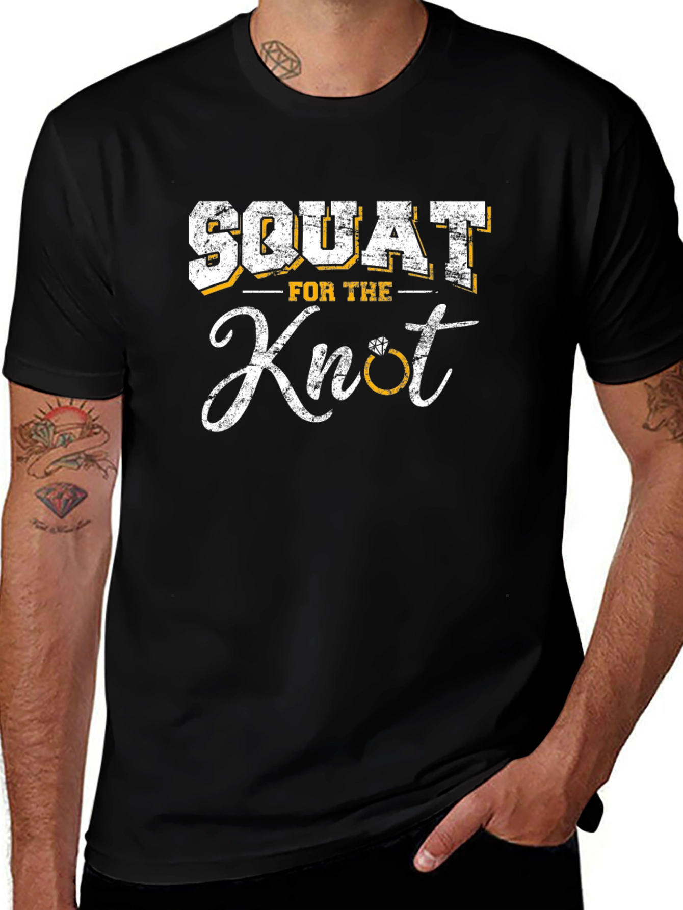 Squat for the Knot Graphic Tee