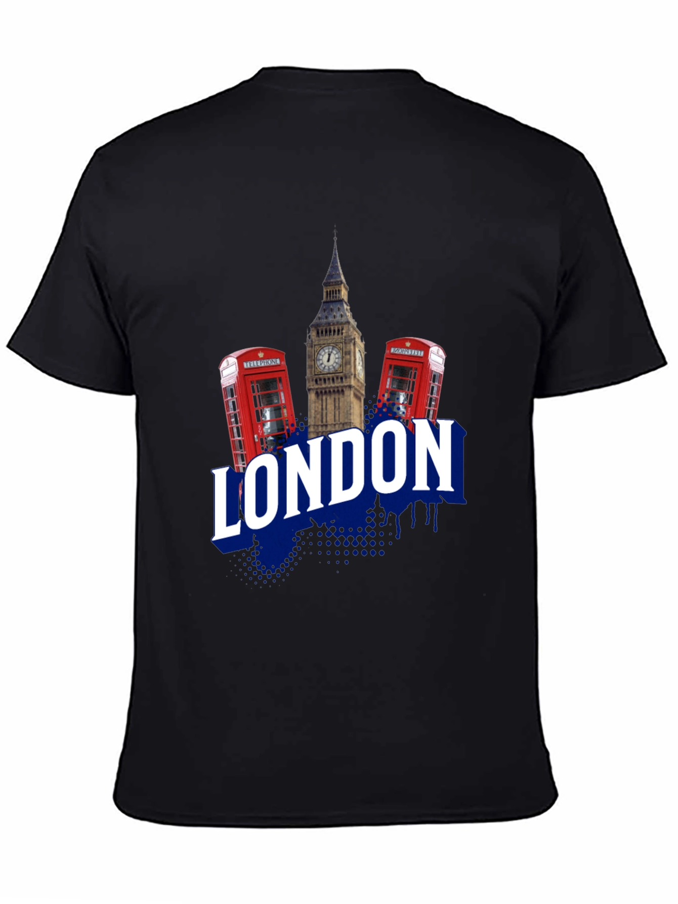 London Graphic Print Crew Neck T-Shirt