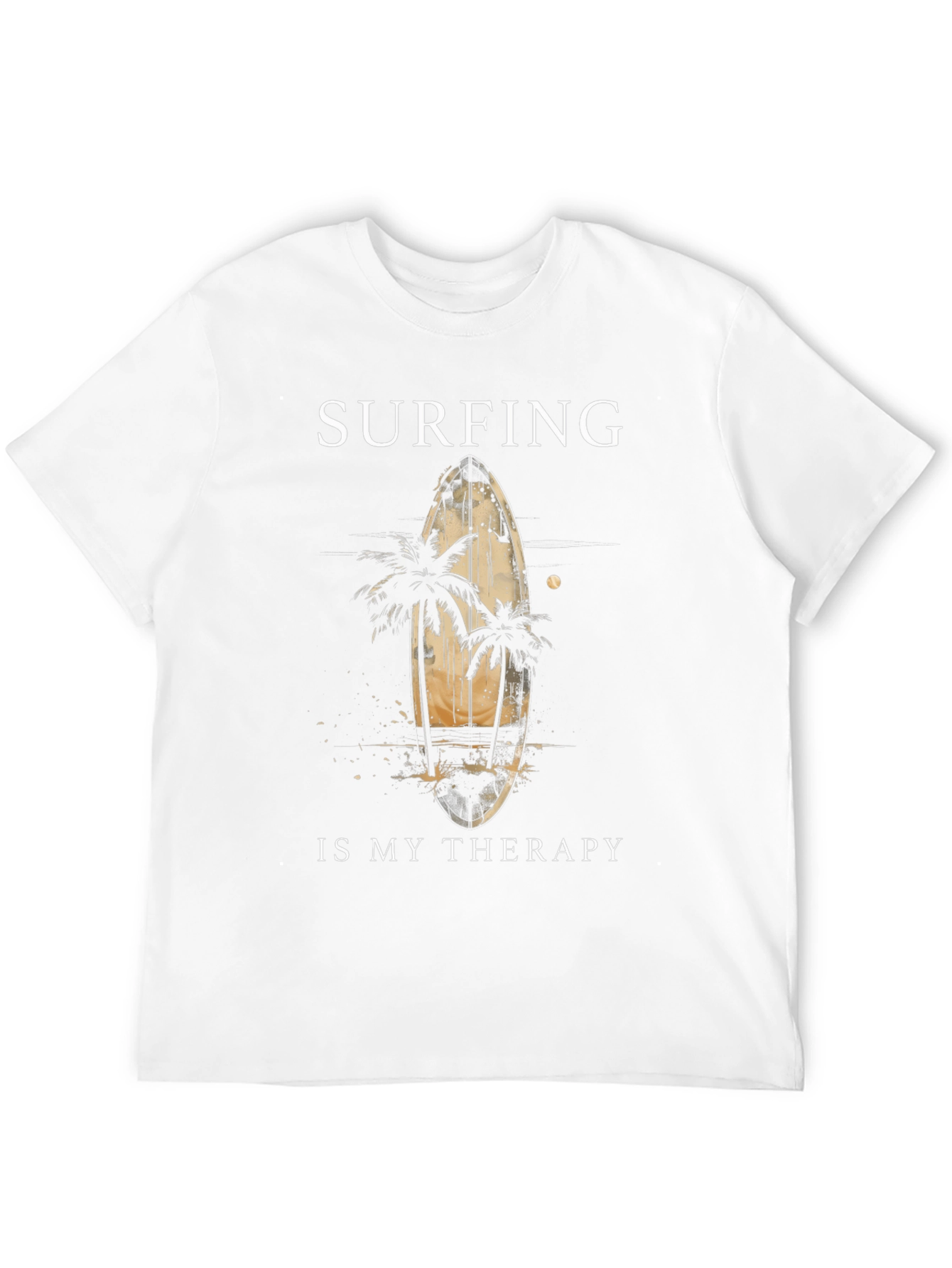 Surfing is My Therapy Graphic Tee