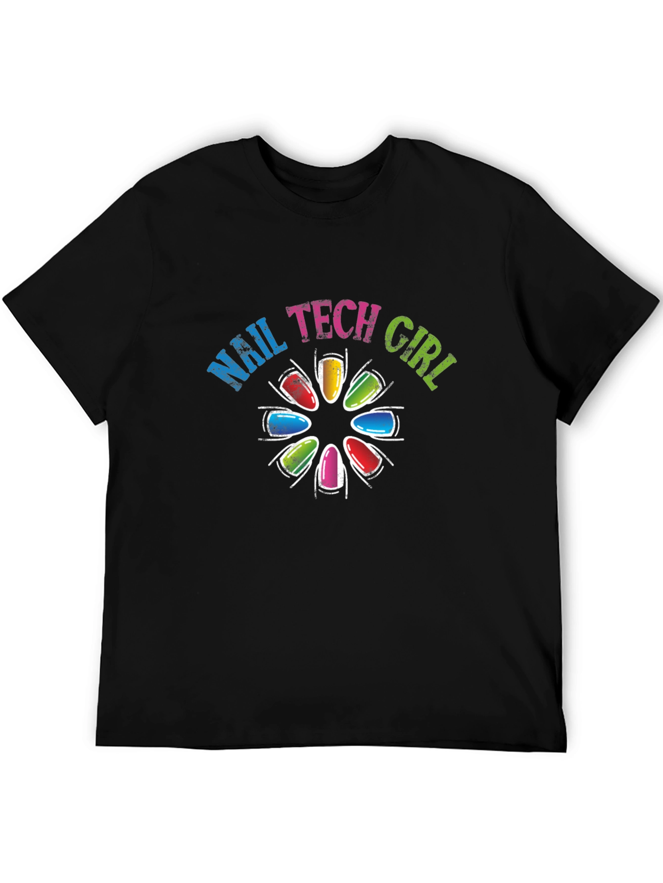 Nail Tech Girl T-Shirt