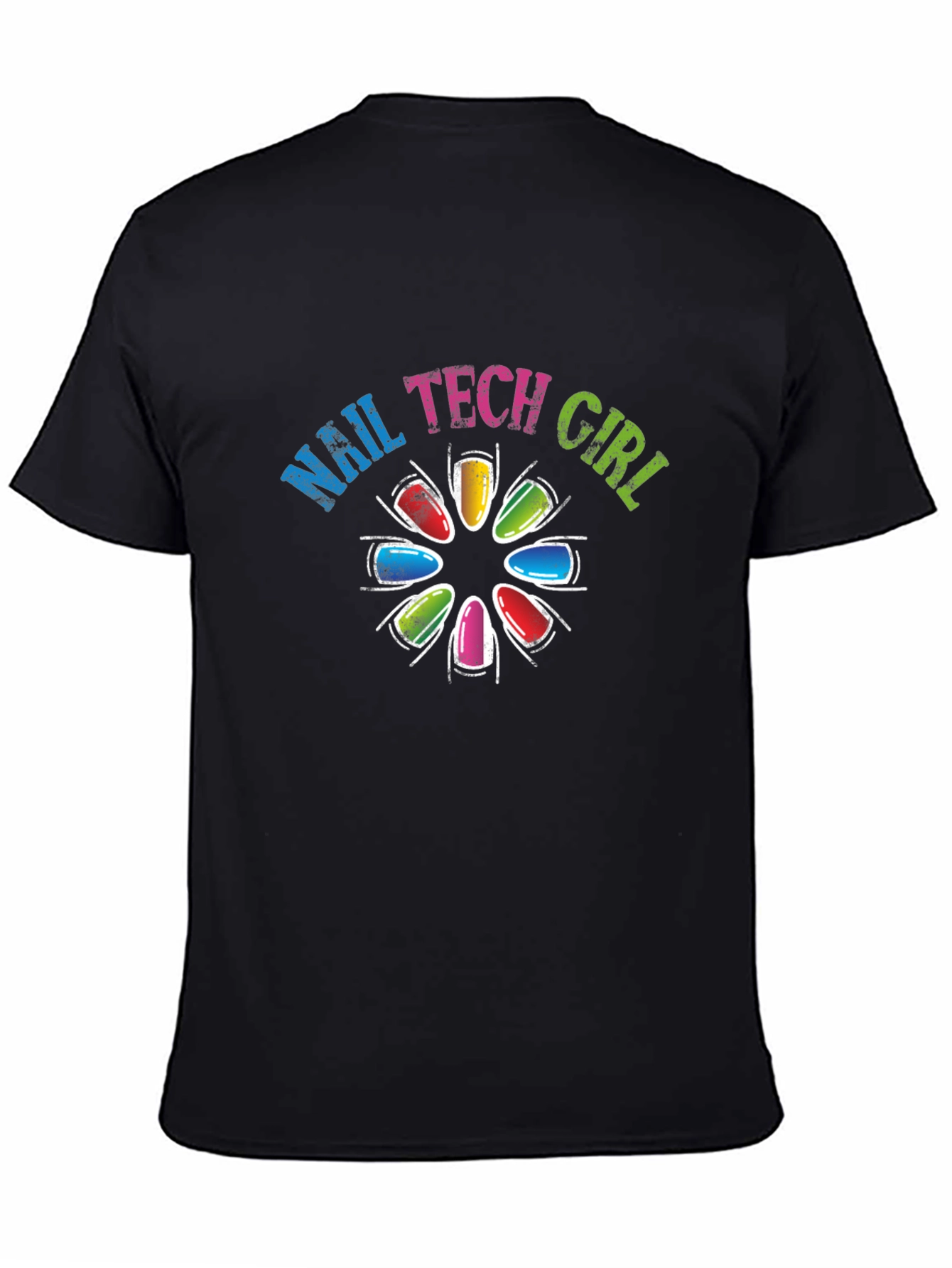 Nail Tech Girl T-Shirt