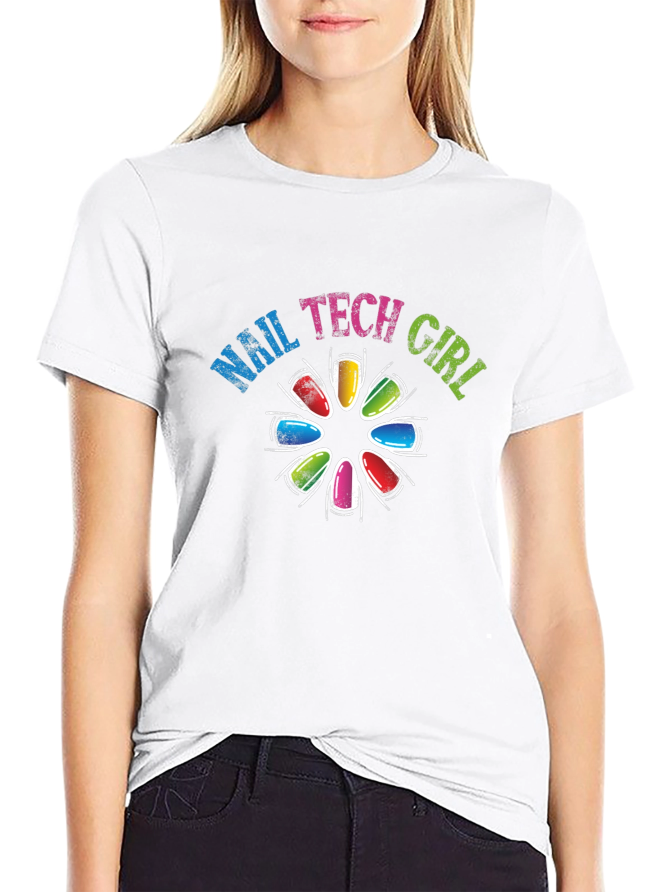 Nail Tech Girl T-Shirt