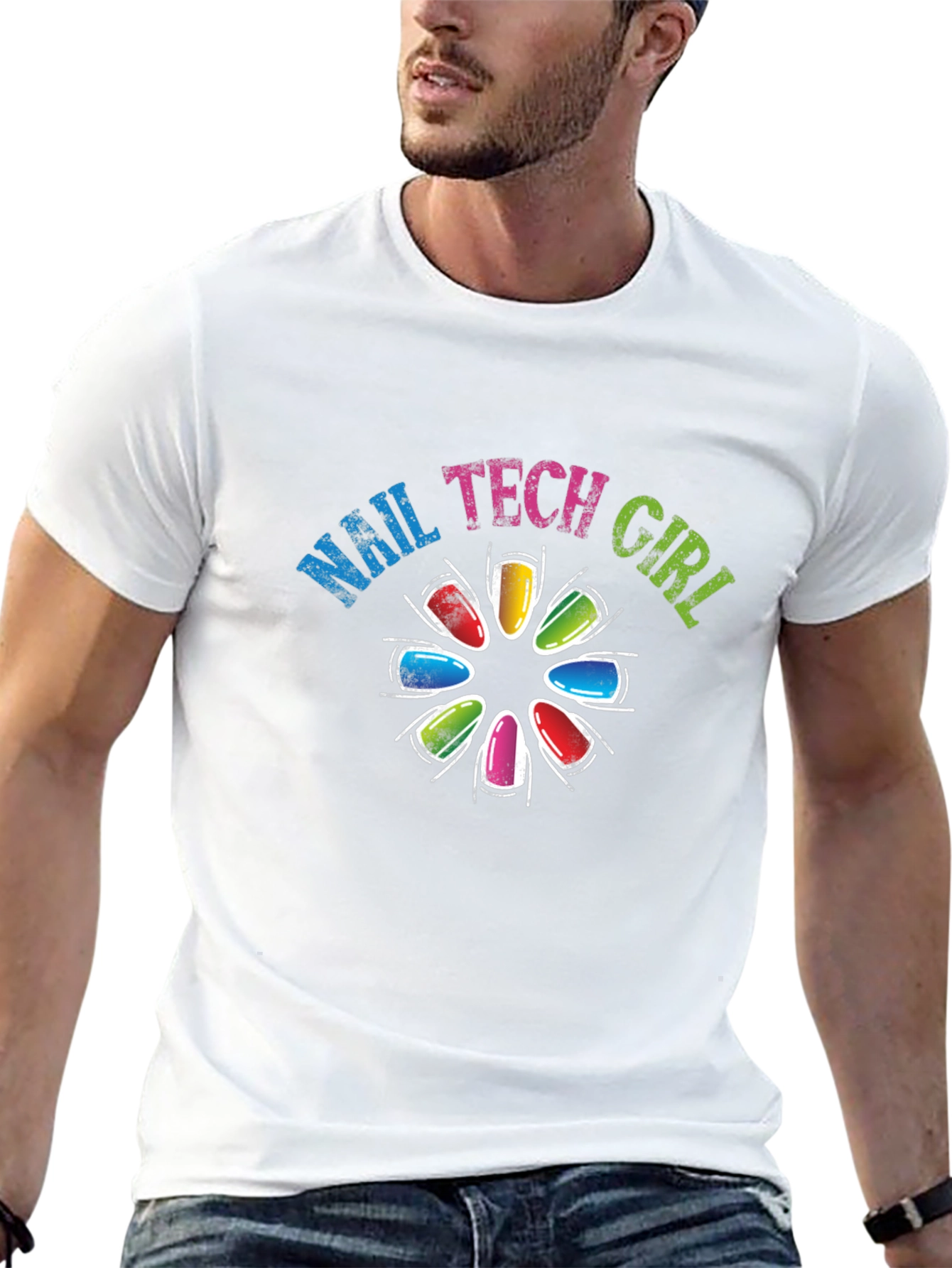 Nail Tech Girl T-Shirt