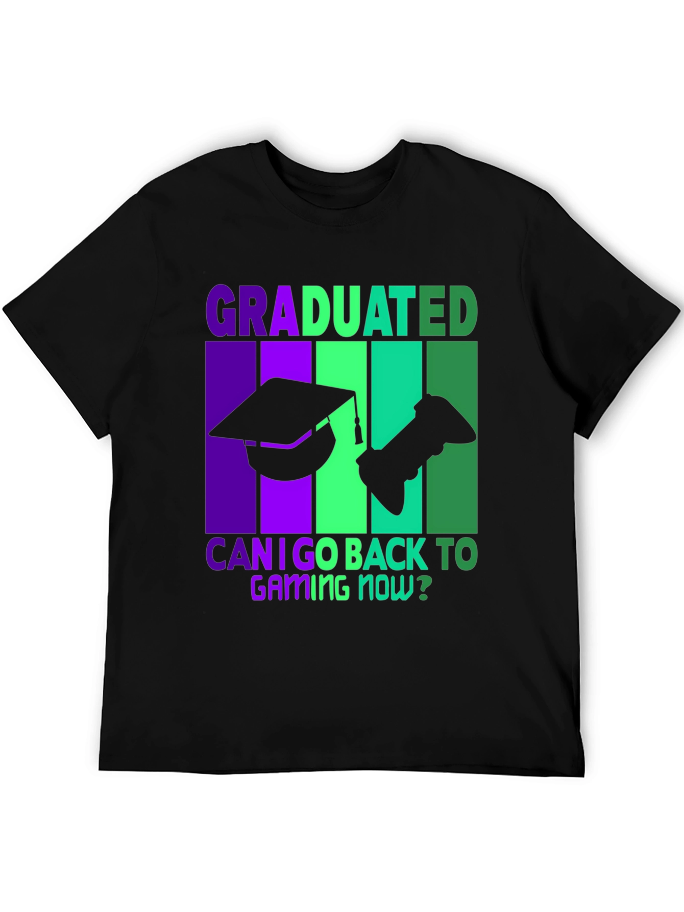 Graduated Can I Game Now? T-Shirt