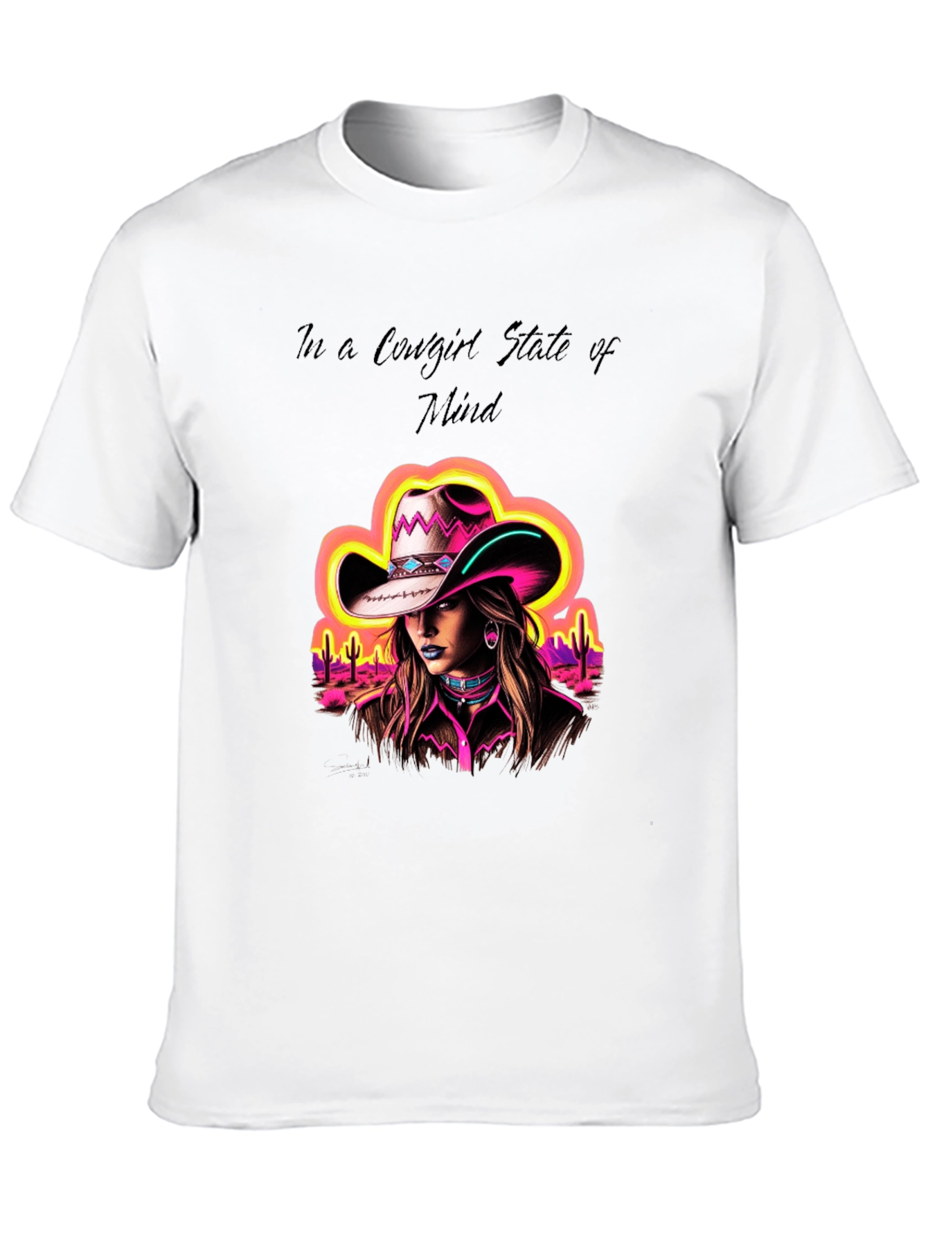 Cowgirl State of Mind Graphic Tee