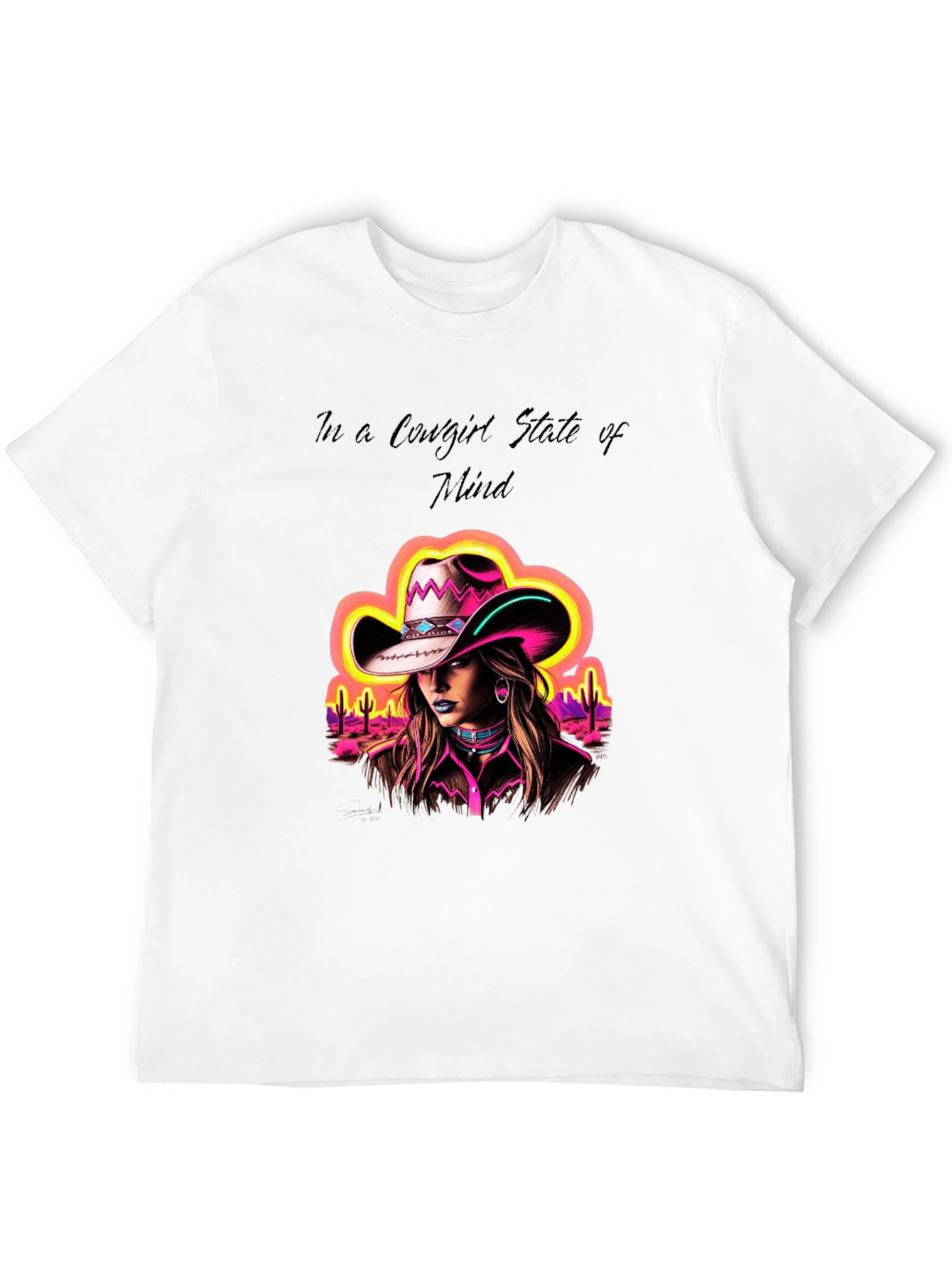 Cowgirl State of Mind Graphic Tee