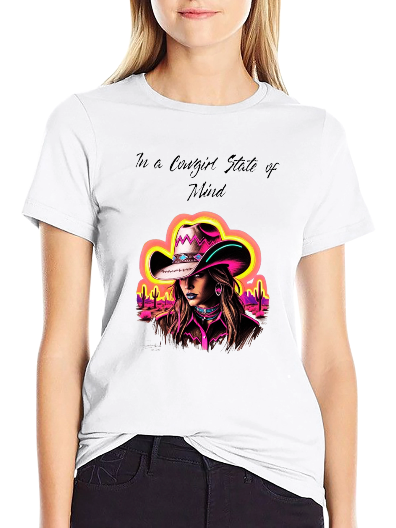 Cowgirl State of Mind Graphic Tee