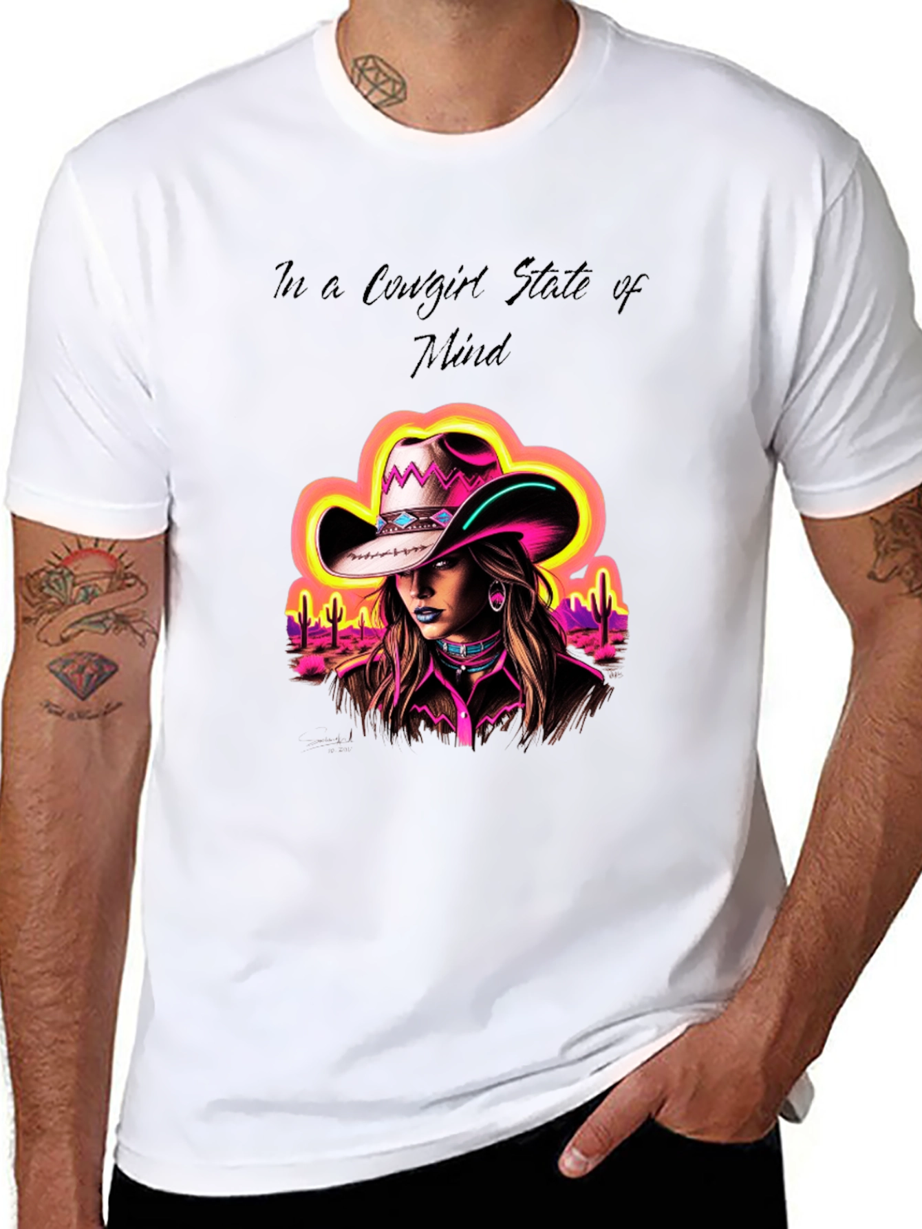 Cowgirl State of Mind Graphic Tee