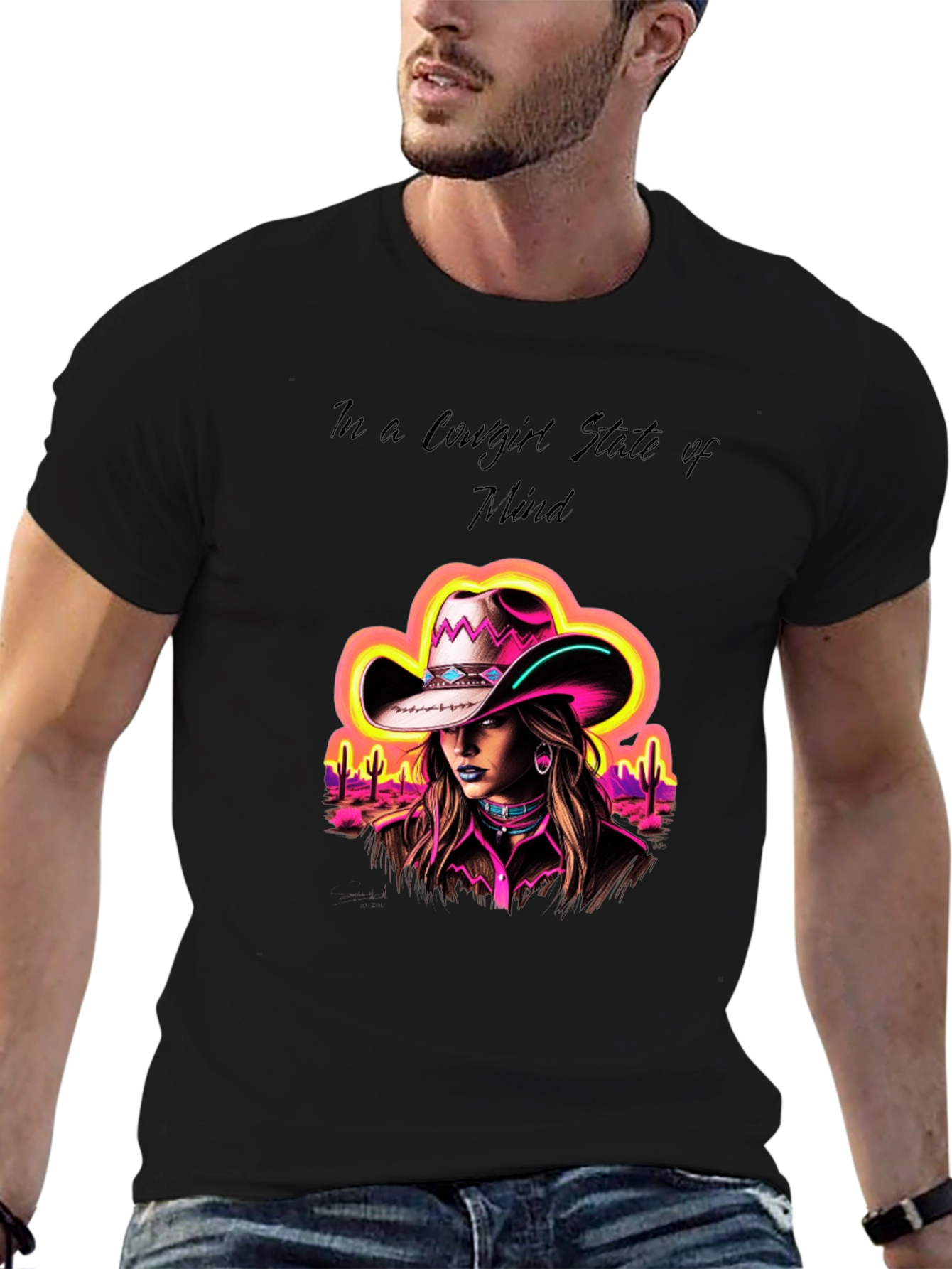 Cowgirl State of Mind Graphic Tee