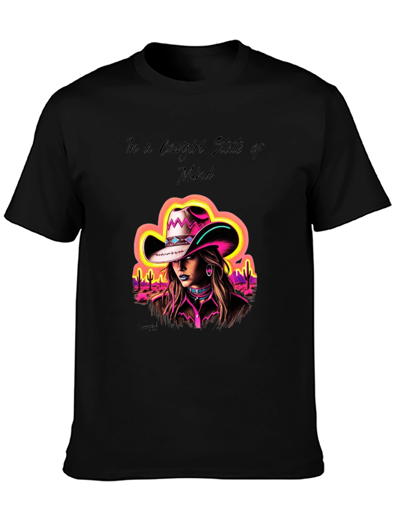 Cowgirl State of Mind Graphic Tee