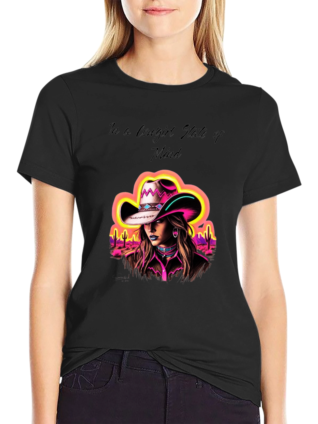 Cowgirl State of Mind Graphic Tee