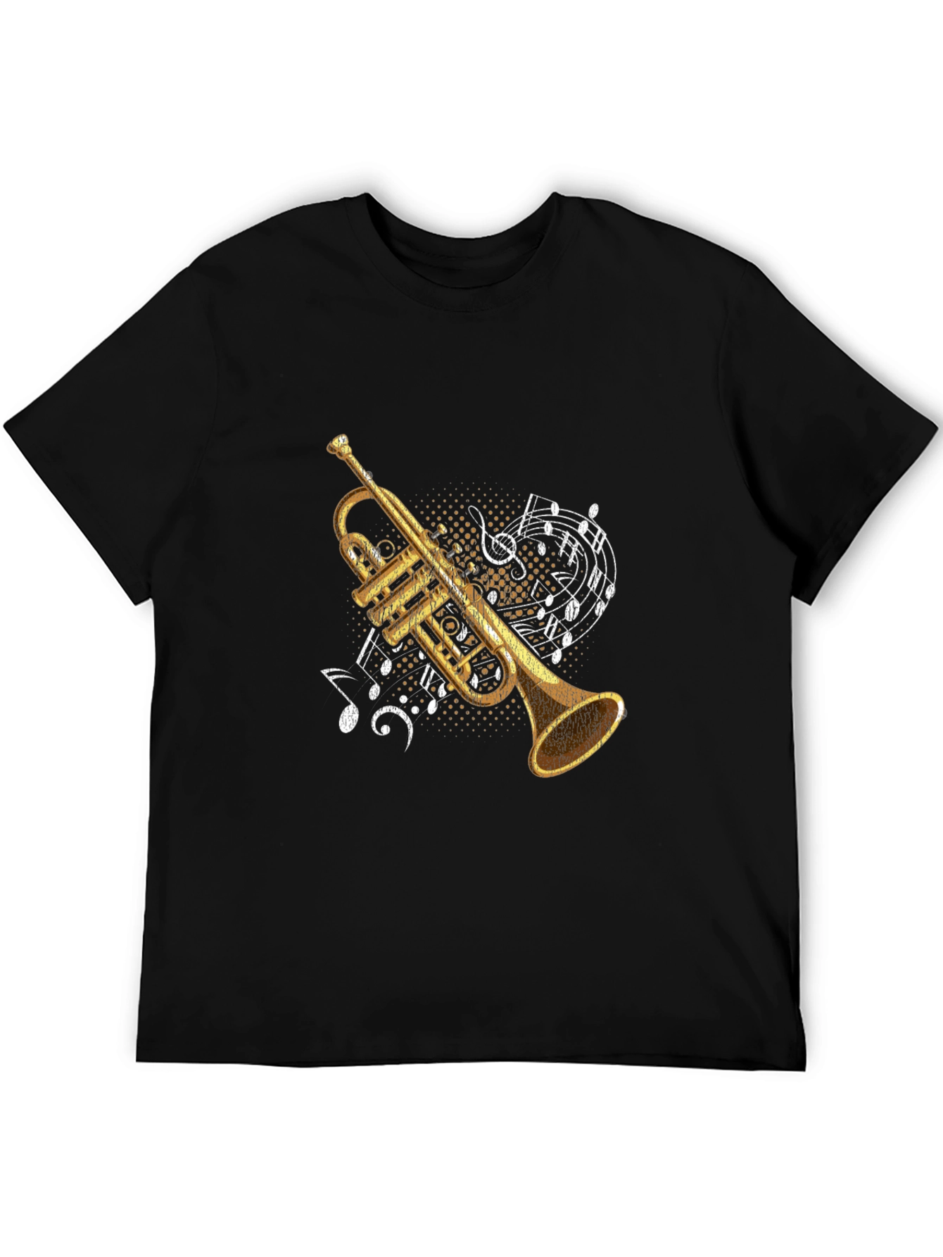 Trumpet Graphic Tee - Music Lovers T-Shirt