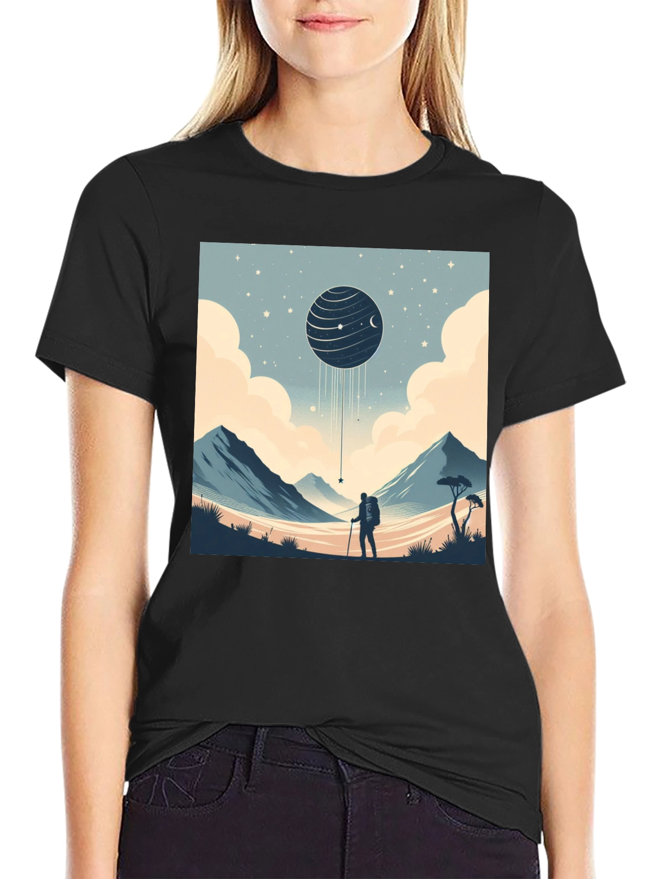 Cosmic Wanderer Graphic Tee