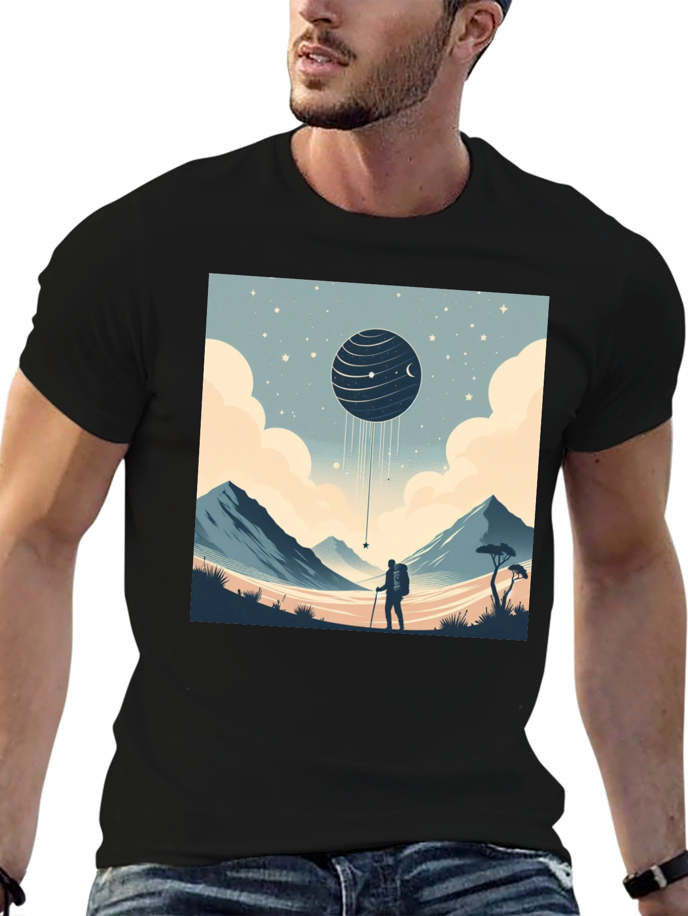Cosmic Wanderer Graphic Tee