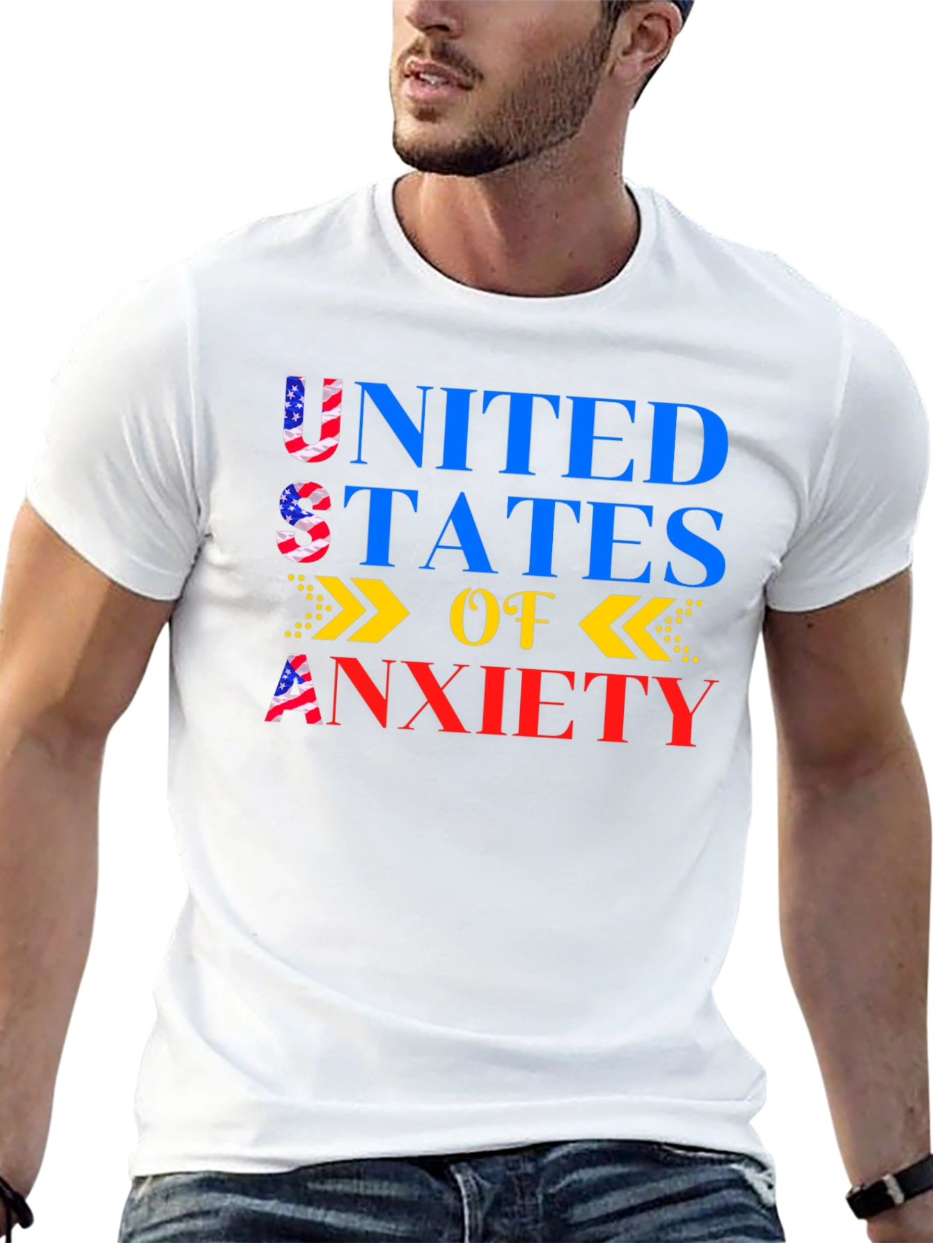 United States of Anxiety Graphic Tee