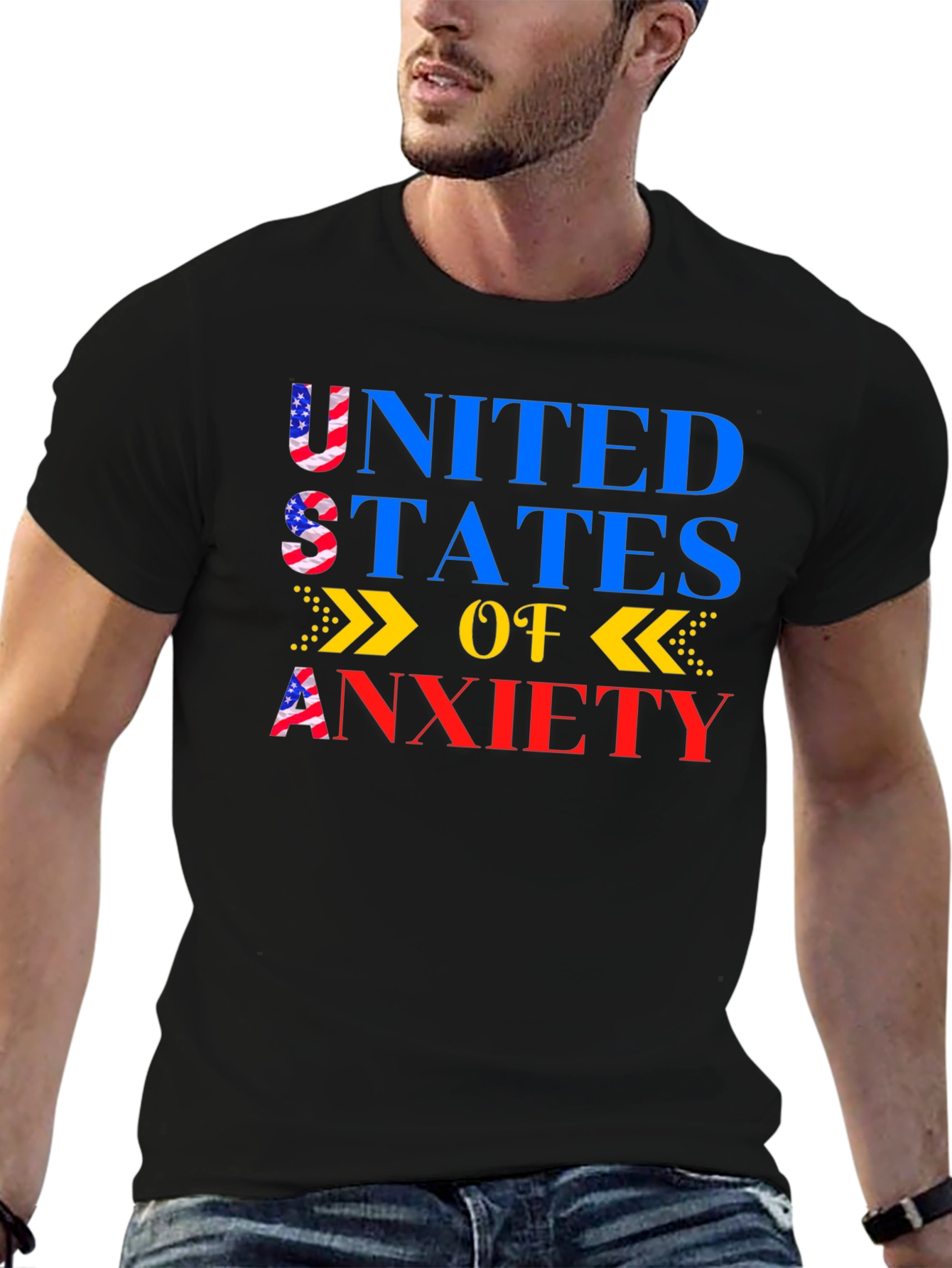 United States of Anxiety Graphic Tee