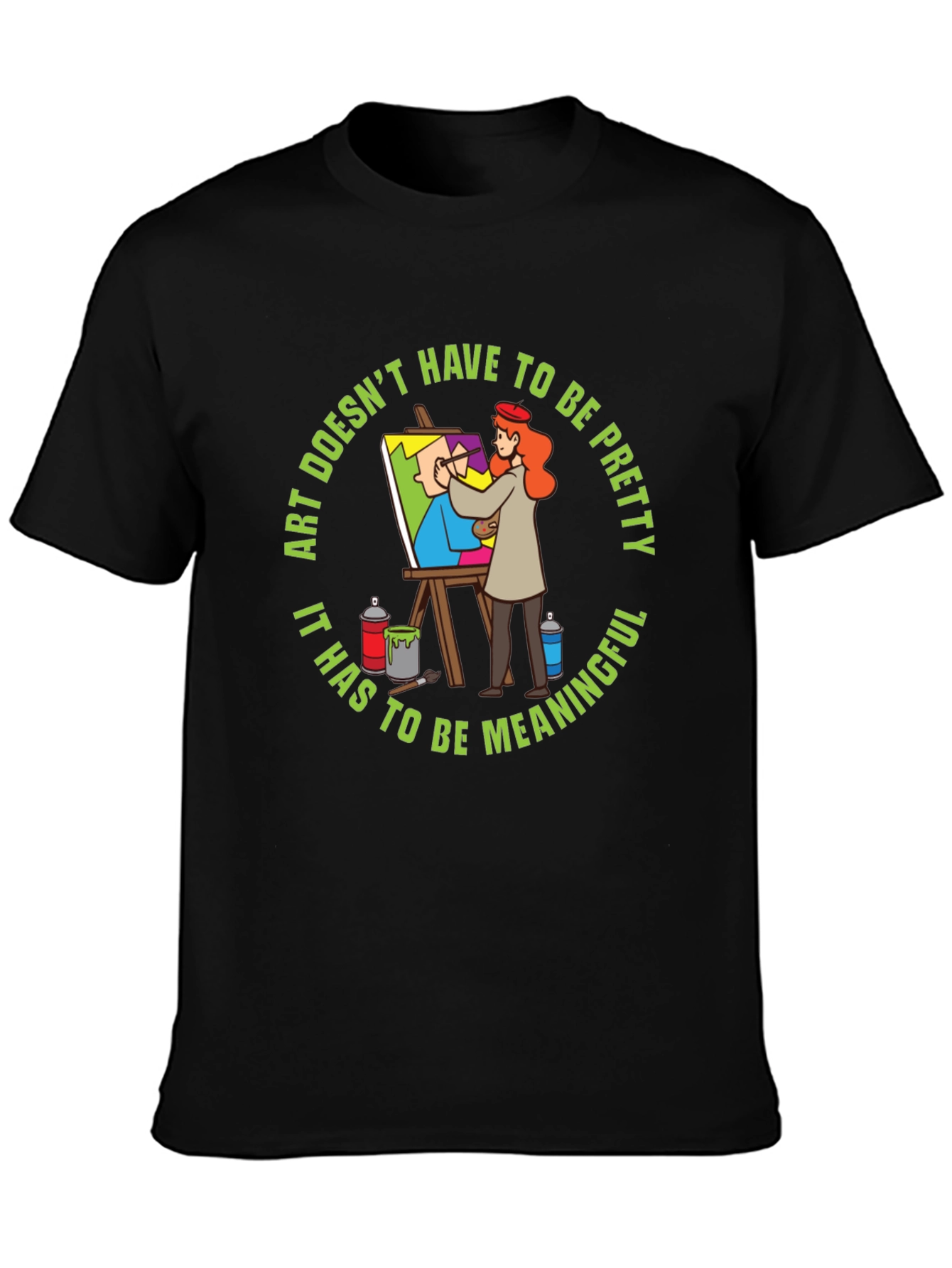 Meaningful Art T-Shirt - Artistic Statement Tee
