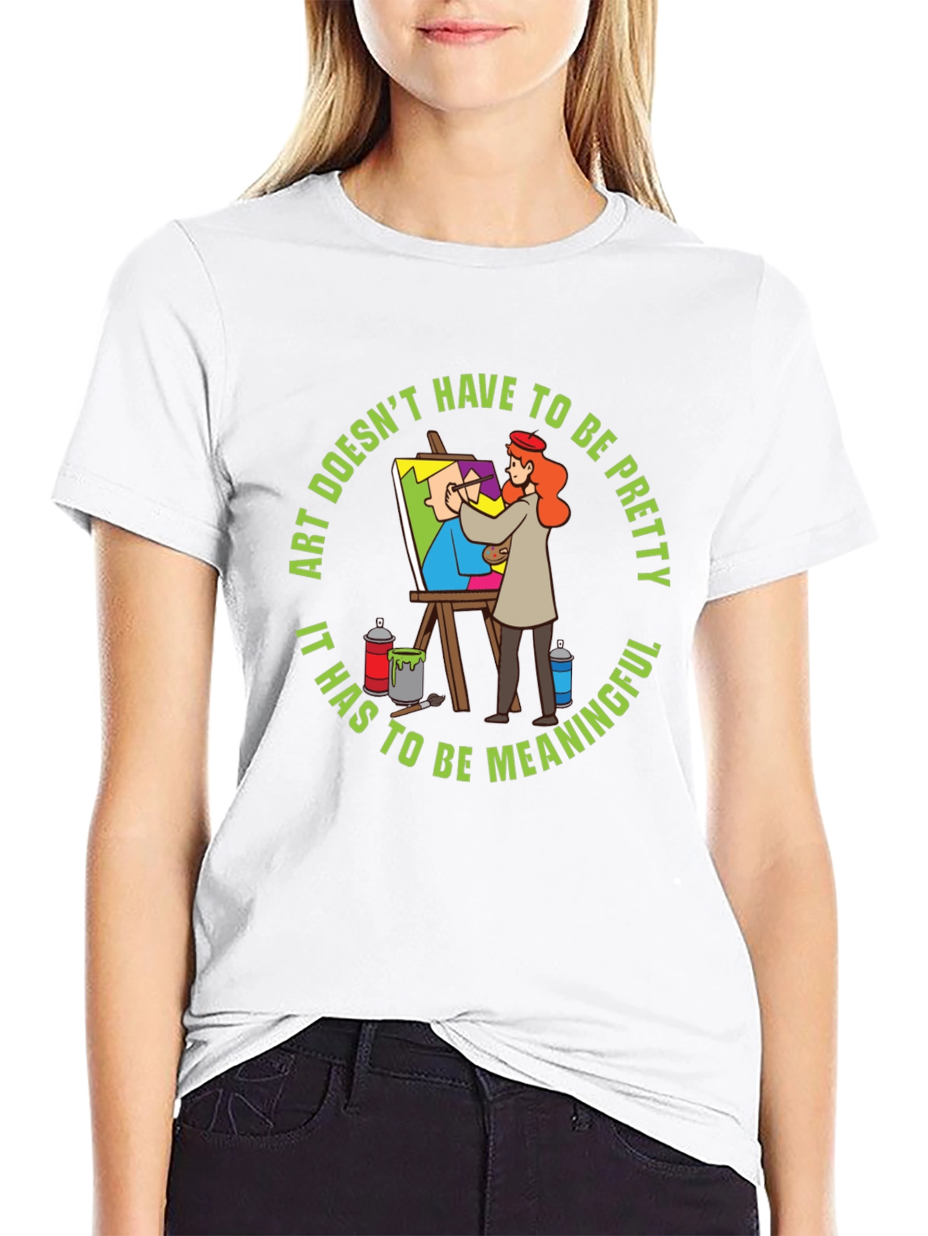 Meaningful Art T-Shirt - Artistic Statement Tee