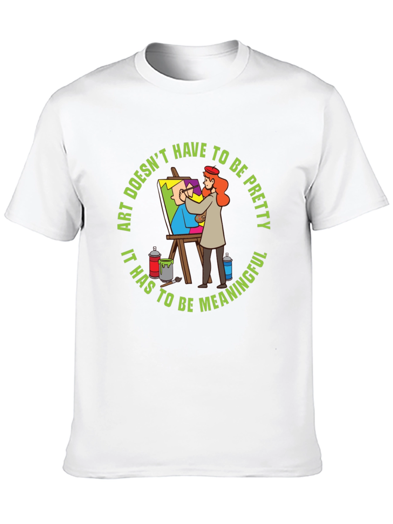 Meaningful Art T-Shirt - Artistic Statement Tee