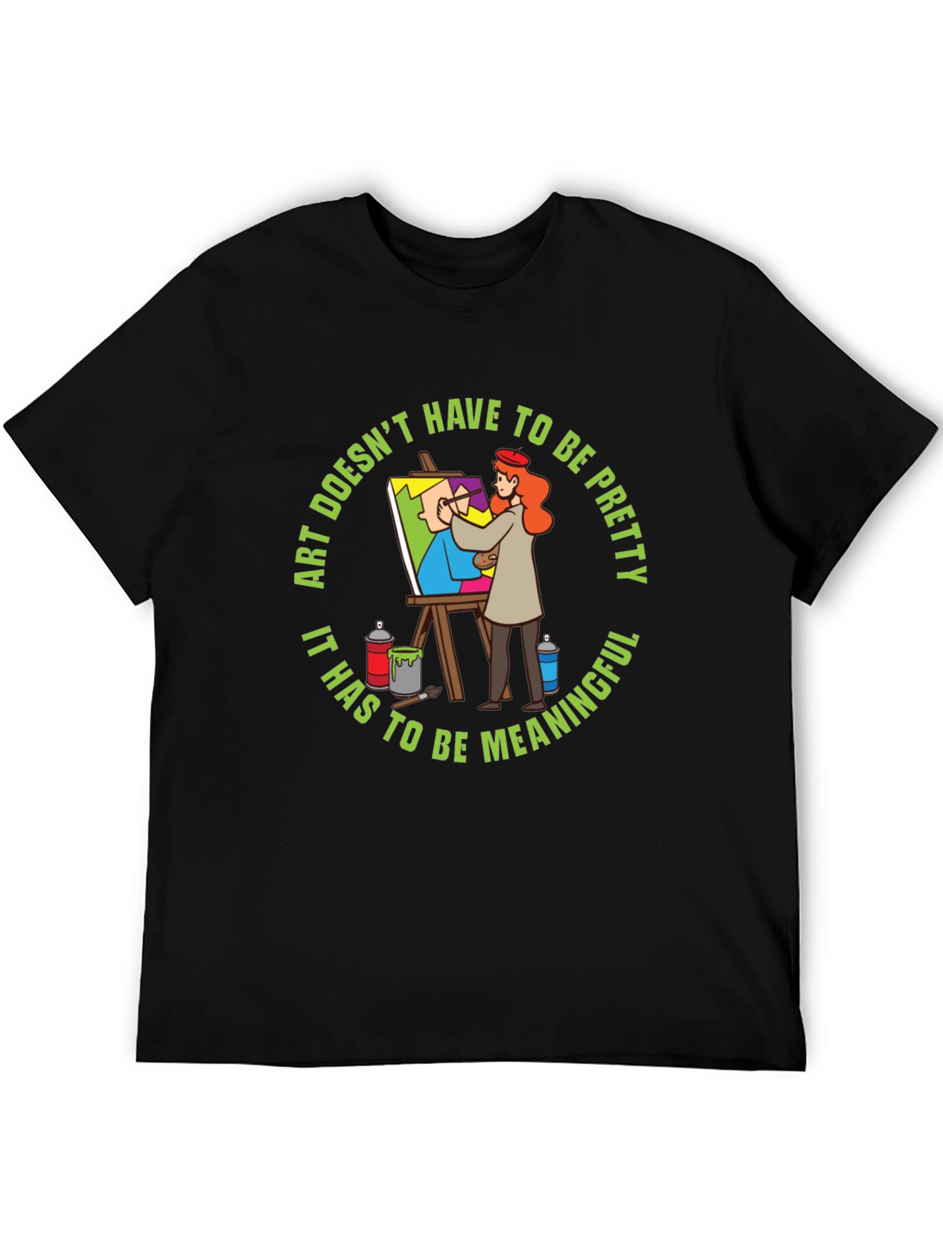 Meaningful Art T-Shirt - Artistic Statement Tee