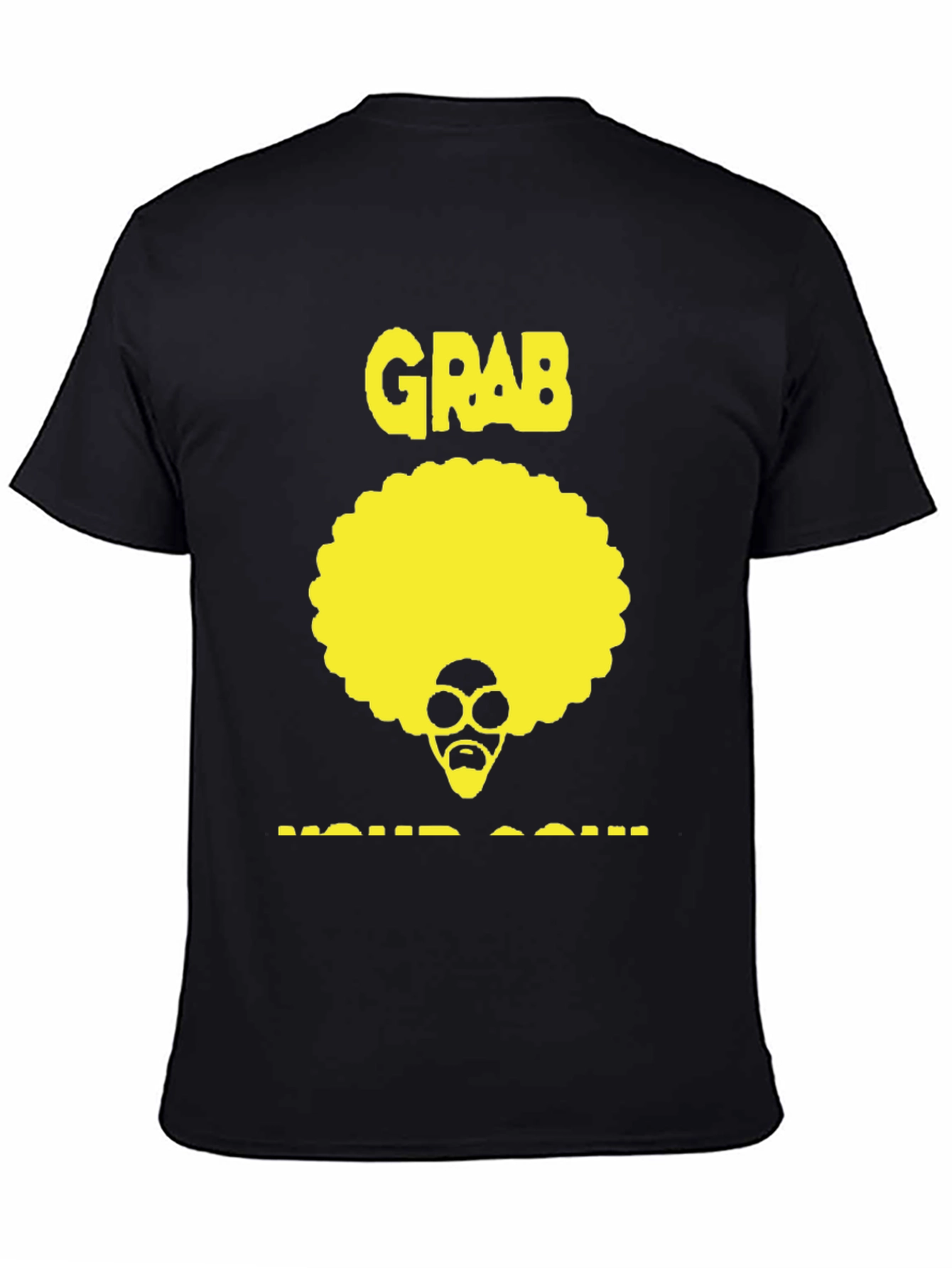 Grab Your Soul Retro Afro T-Shirt