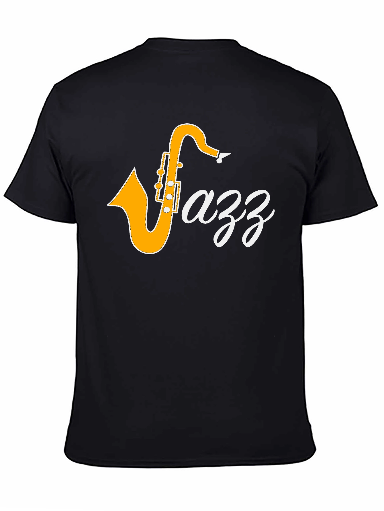 Jazz Saxophone Graphic T-Shirt - Stylish Music Tee
