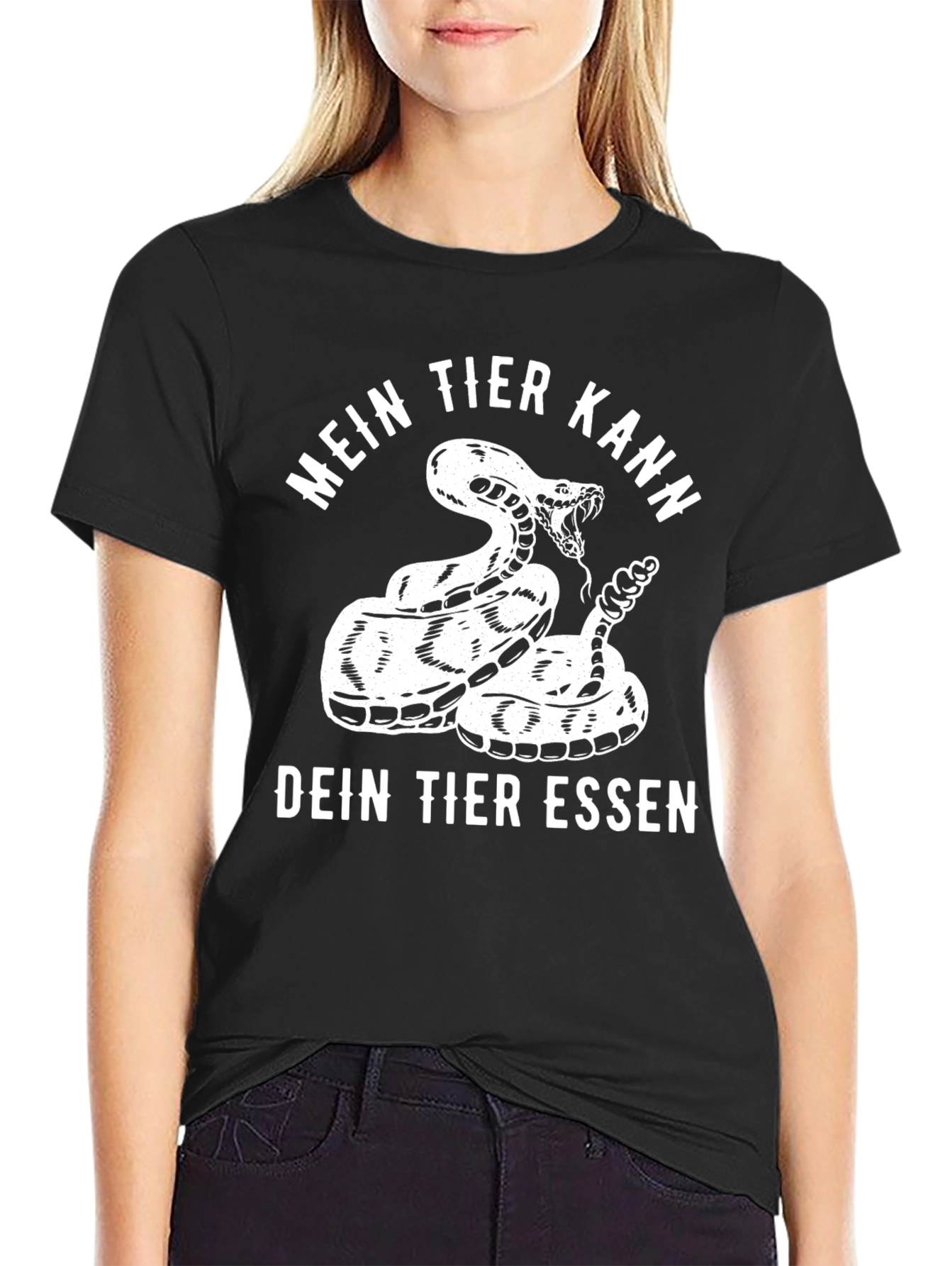 Mein Tier Kann Rattlesnake Graphic T-Shirt