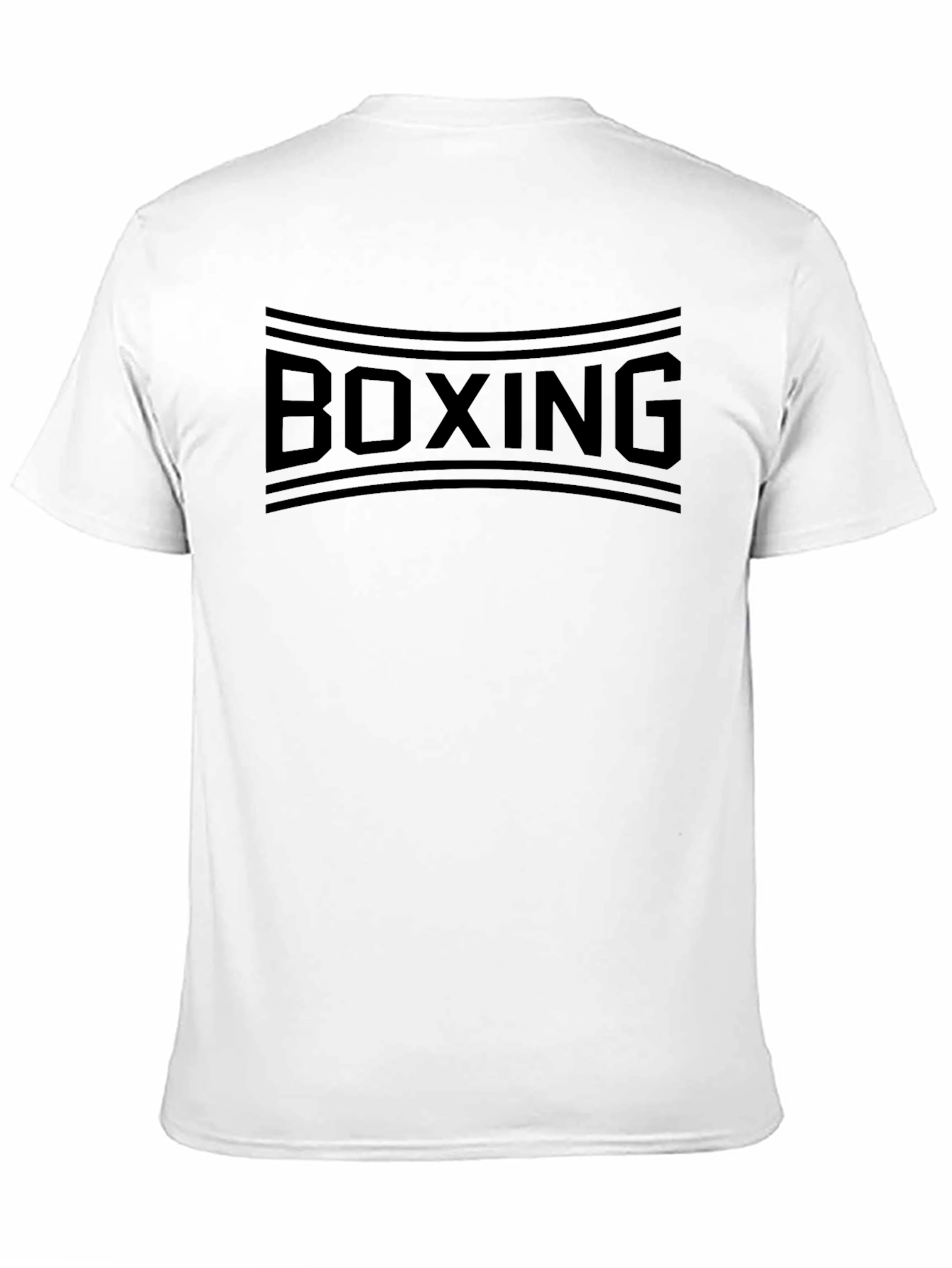 Boxing Graphic T-Shirt - Mens Black Tee