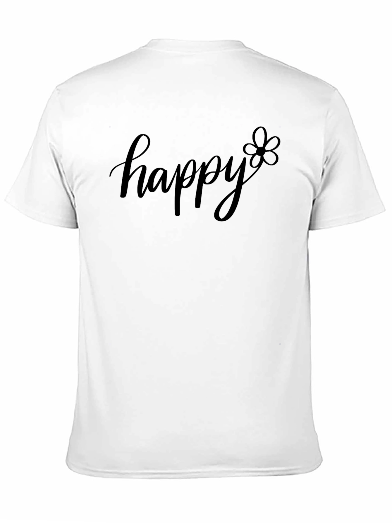 Happy Daisy Graphic T-Shirt - Soft Cotton Tee