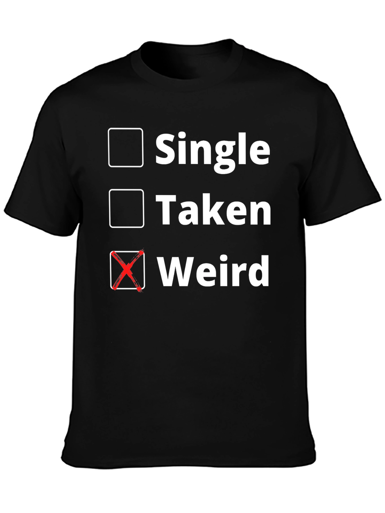 Weird T-Shirt Novelty Graphic Tee