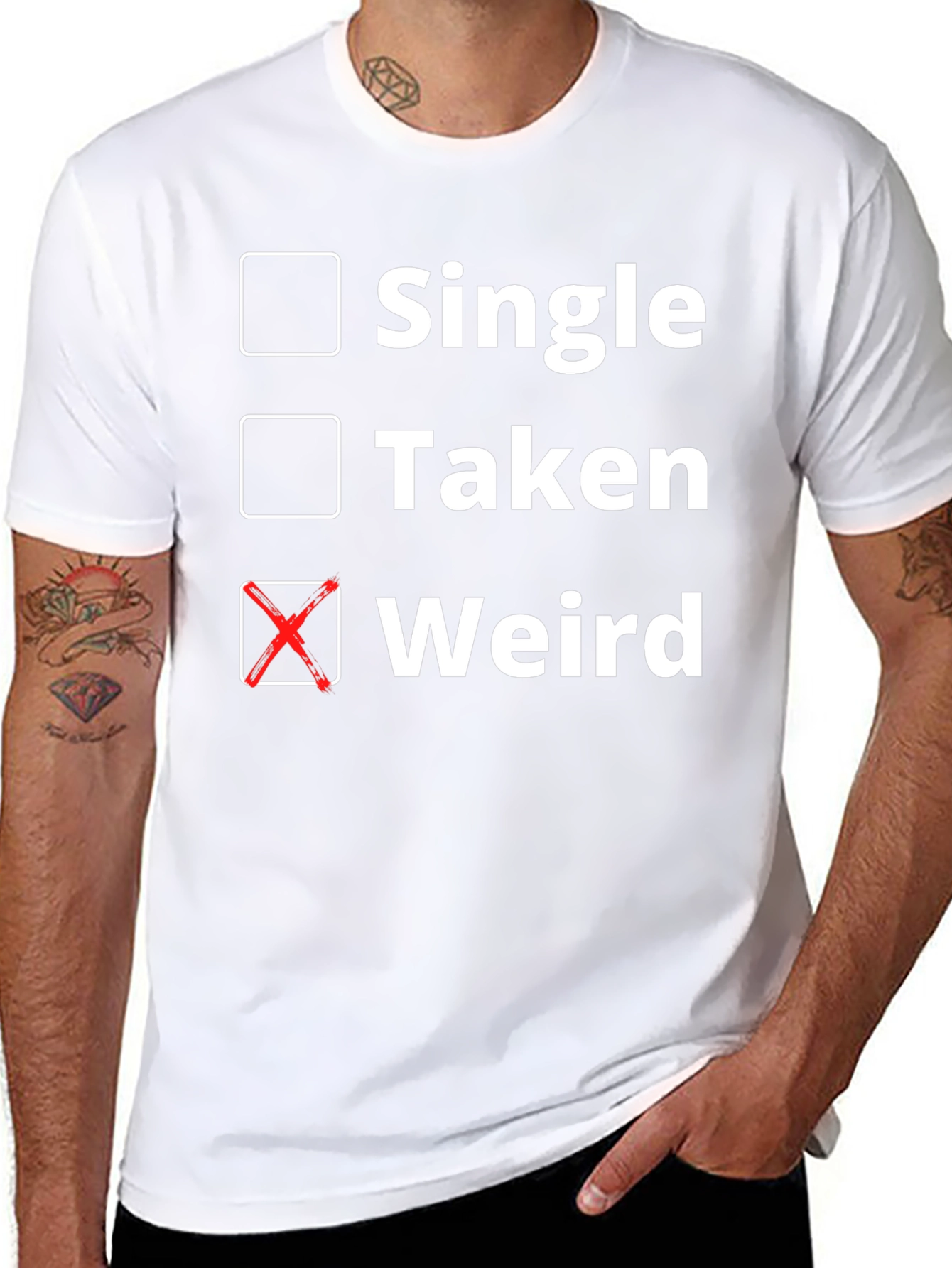 Weird T-Shirt Novelty Graphic Tee