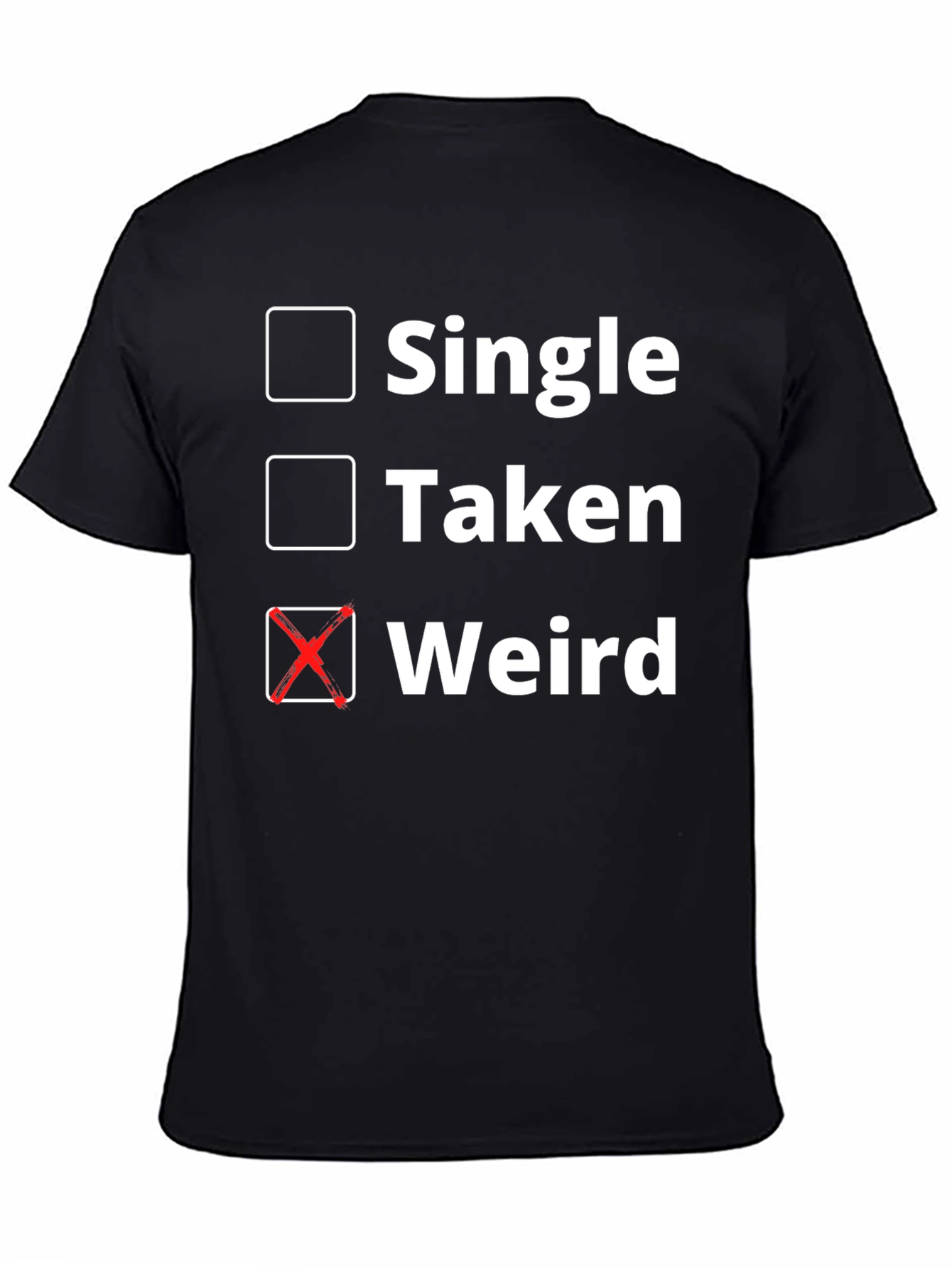 Weird T-Shirt Novelty Graphic Tee