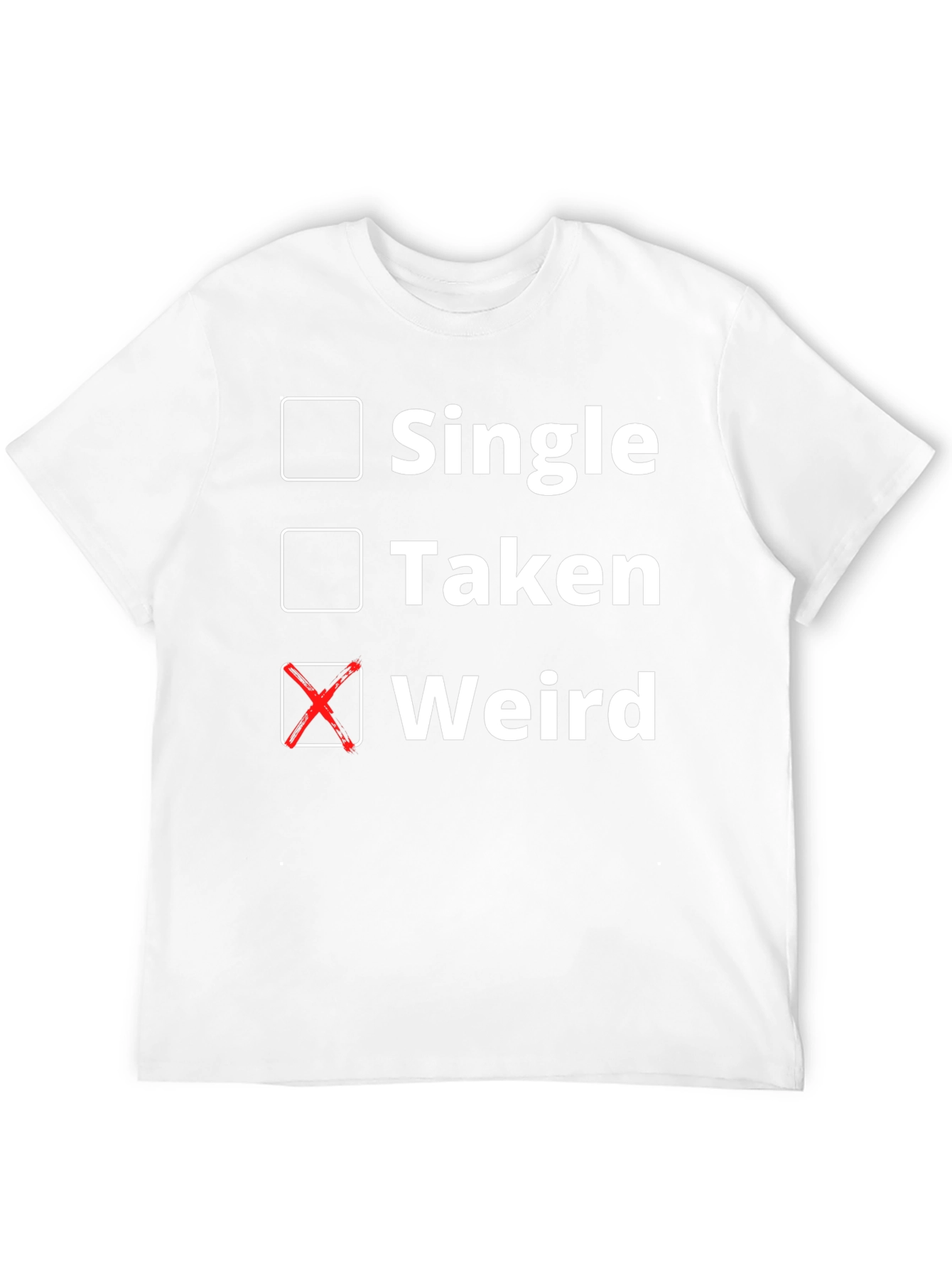 Weird T-Shirt Novelty Graphic Tee
