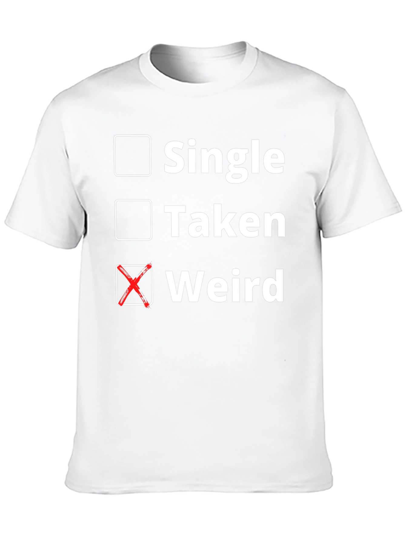 Weird T-Shirt Novelty Graphic Tee