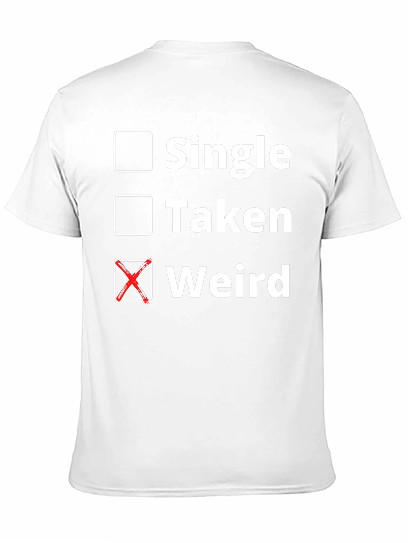 Weird T-Shirt Novelty Graphic Tee