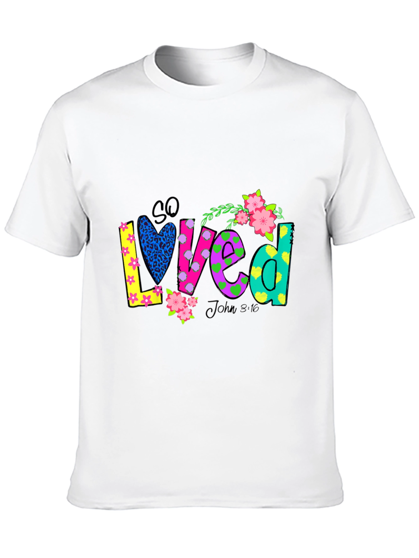 So Loved Christian Graphic Tee