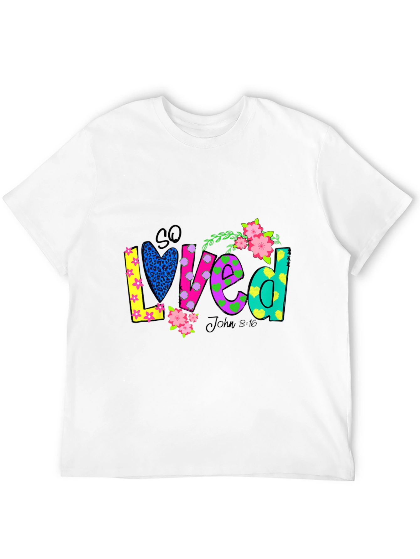 So Loved Christian Graphic Tee