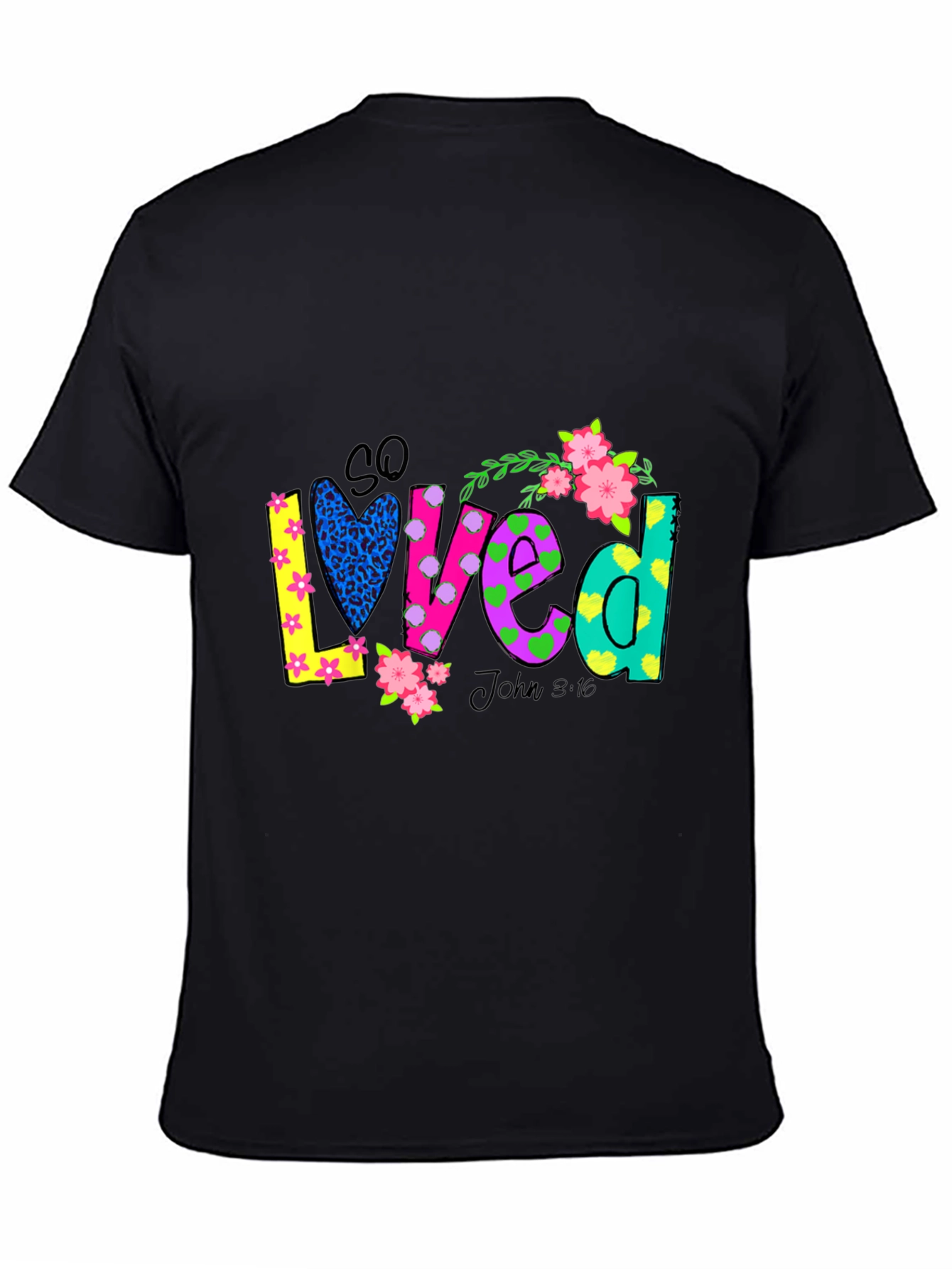 So Loved Christian Graphic Tee