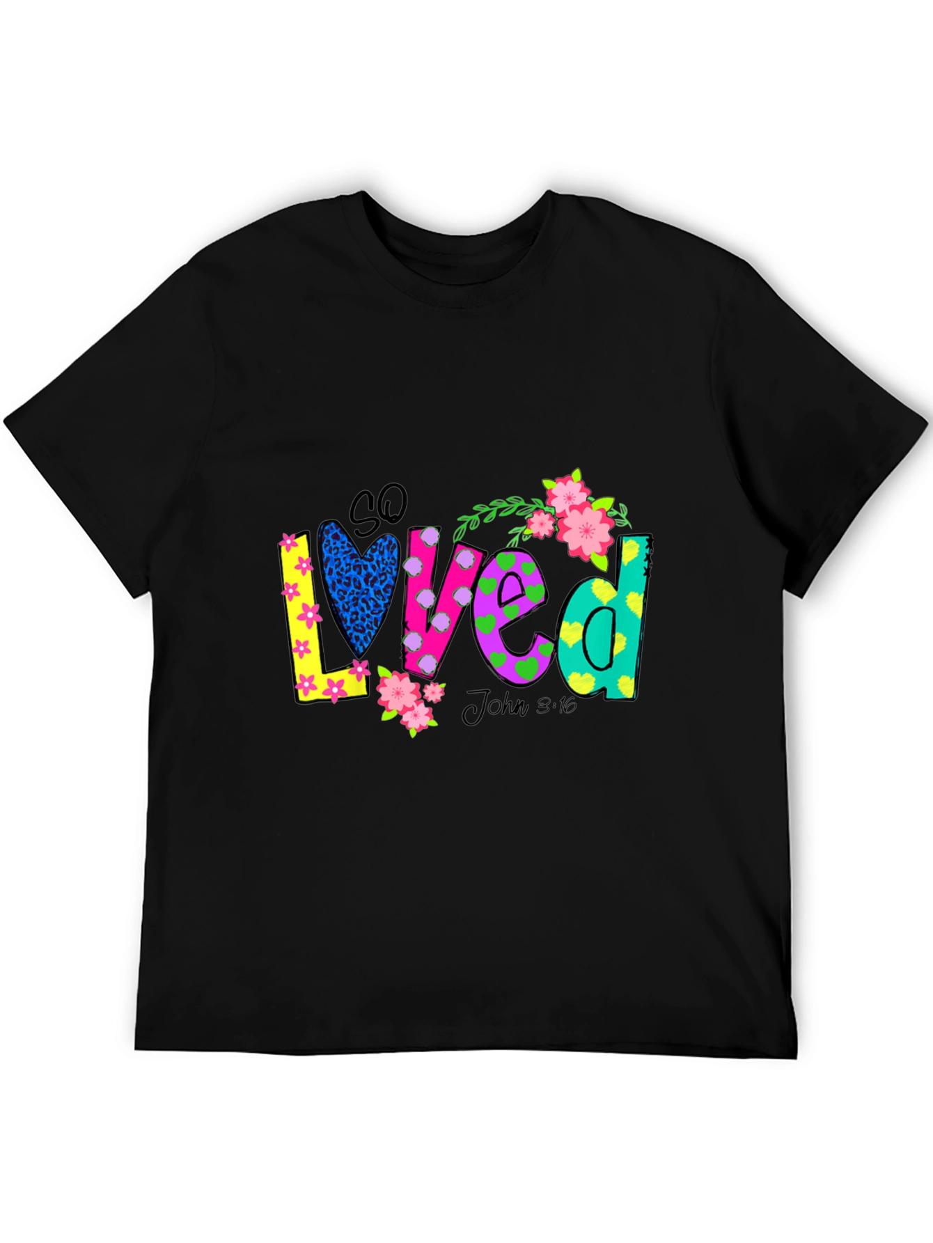 So Loved Christian Graphic Tee
