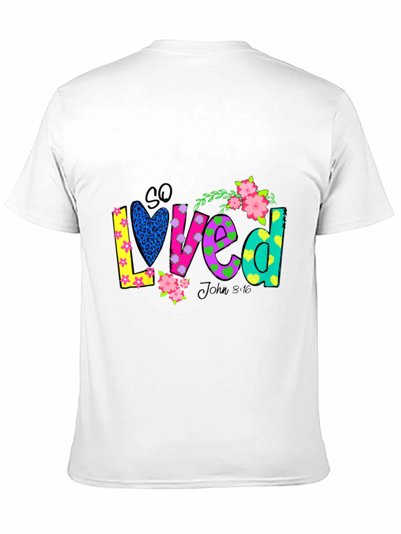 So Loved Christian Graphic Tee